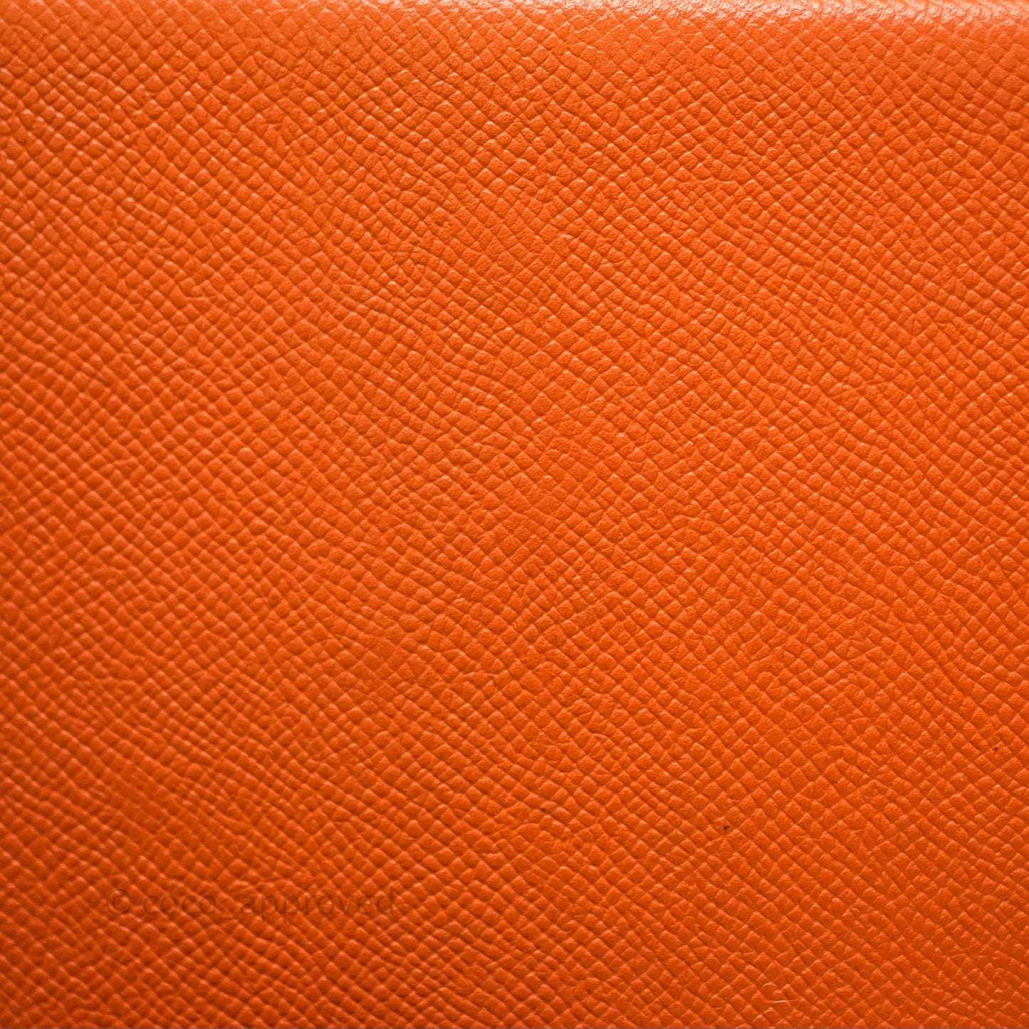Hermès Birkin 30 Retourne Orange Epsom Palladium Hardware