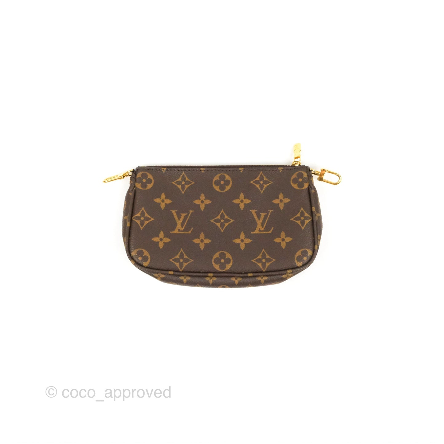 Louis Vuitton Multi Pochette Accessories Pink Monogram Canvas