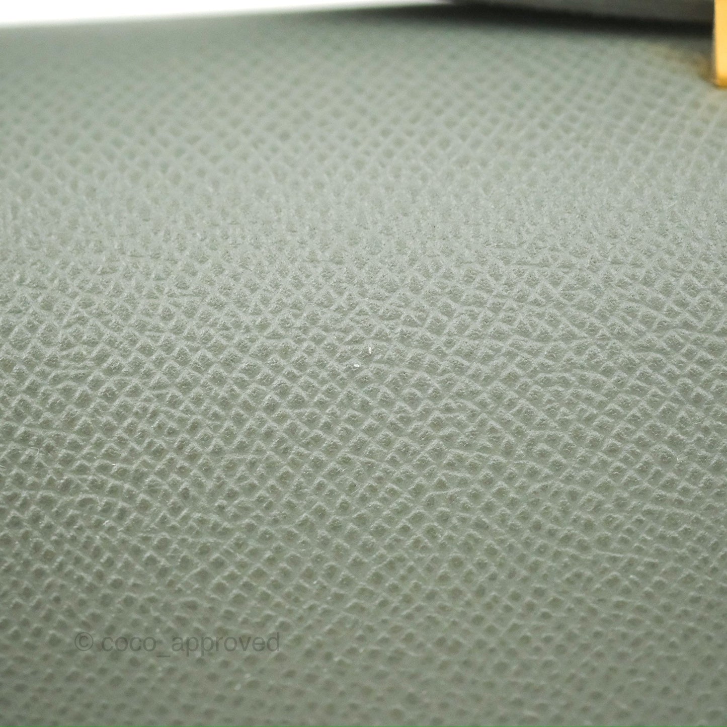 Hermès Constance Mini 18cm Vert Amande Epsom Gold Hardware