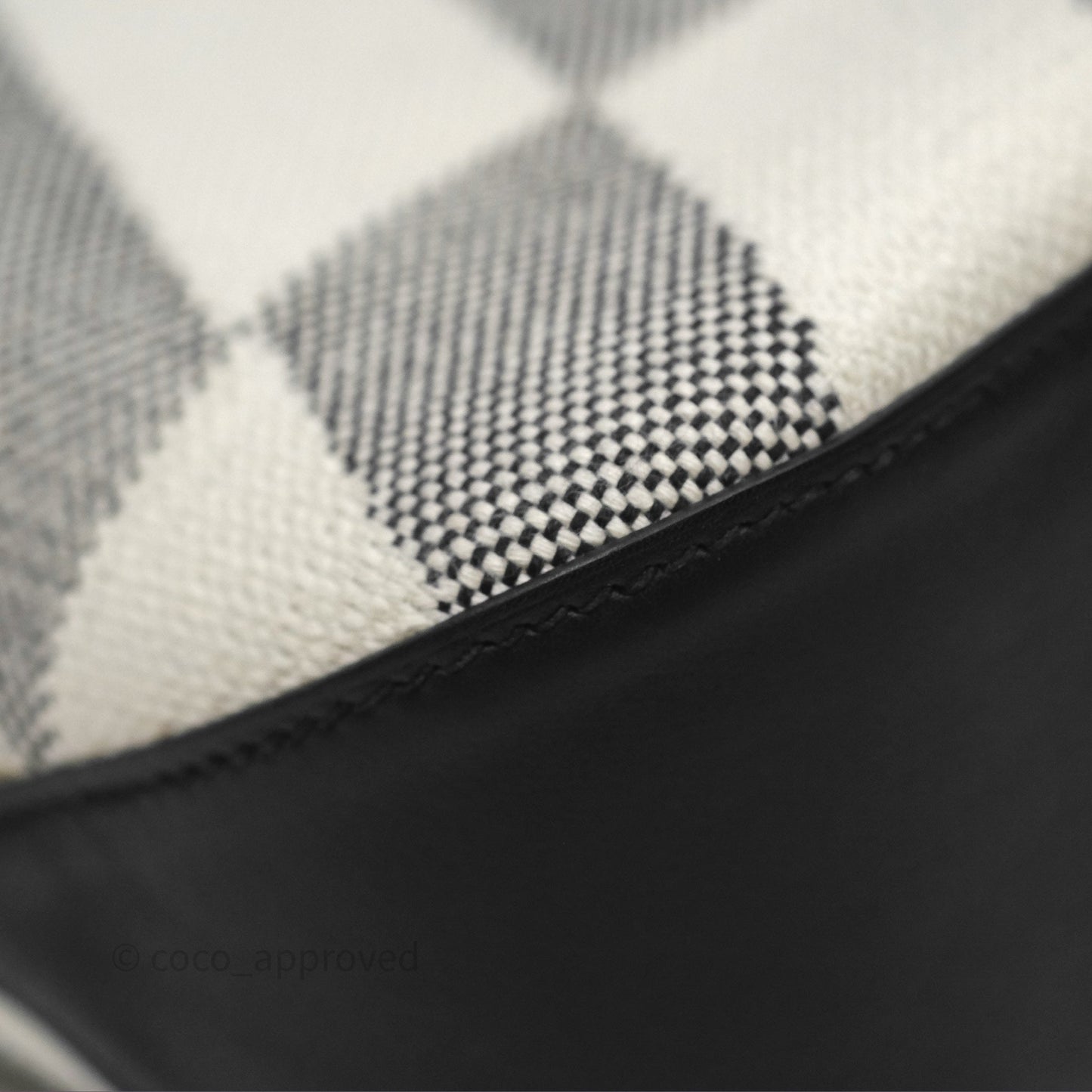 Hermès Cabas H En Biais 27 Noir 89 Swift/Canvas