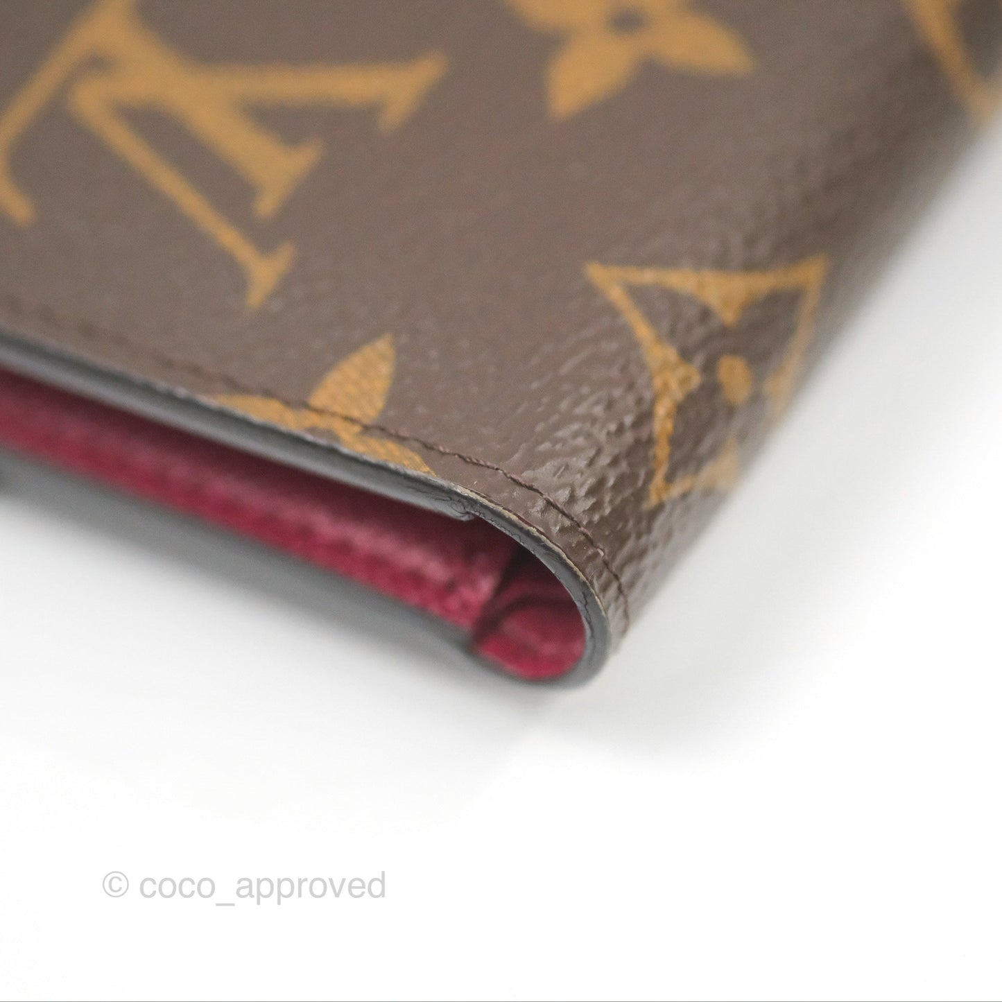Louis Vuitton Victorine Wallet Monogram Canvas Fuchsia Pink