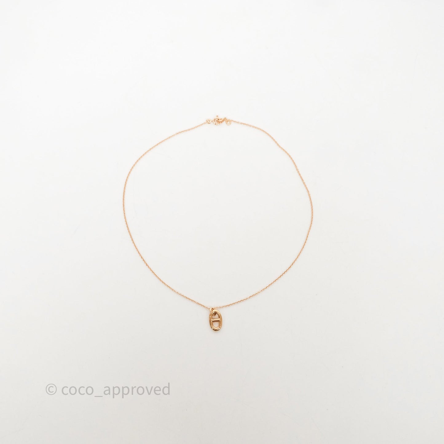 Hermès Farandole Pendant Small Model Rose Gold