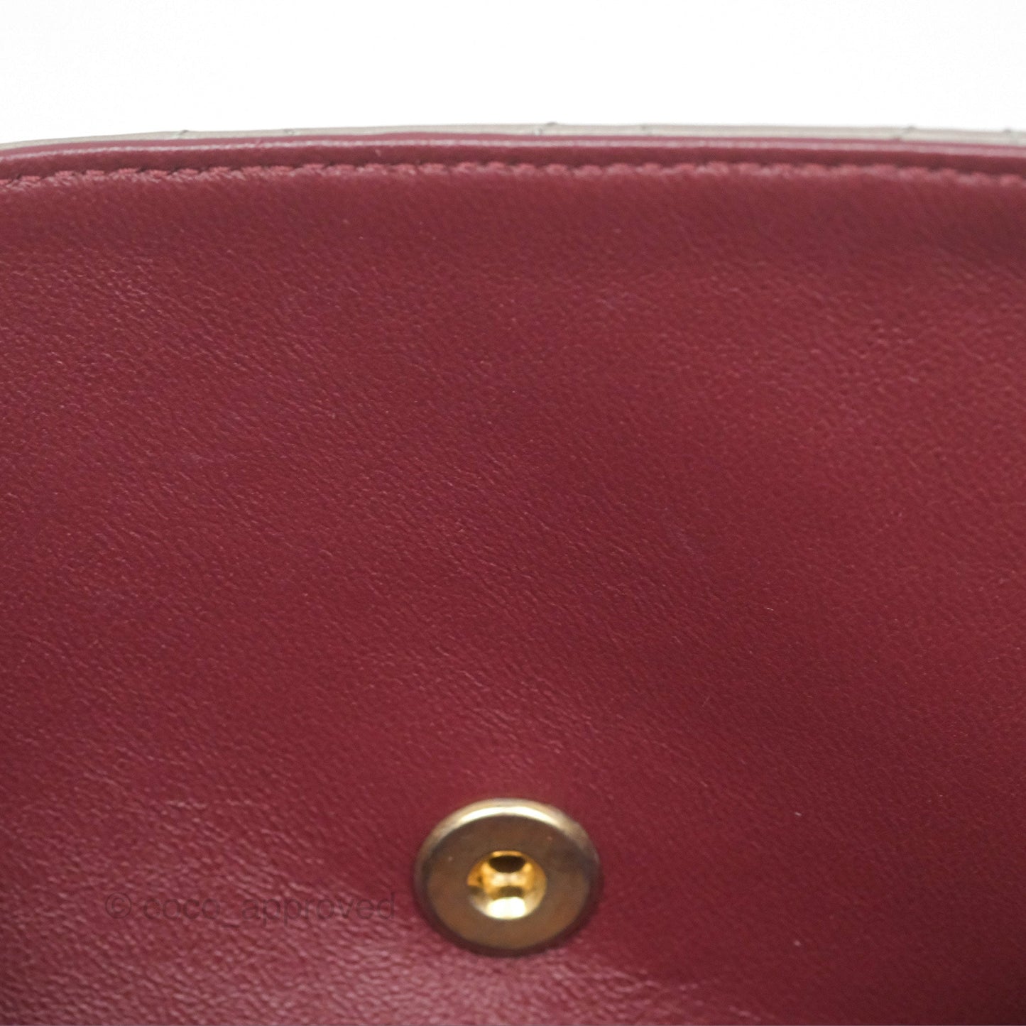Chanel Accordion Flap Bag Taupe Crinkled Glazed Calfskin