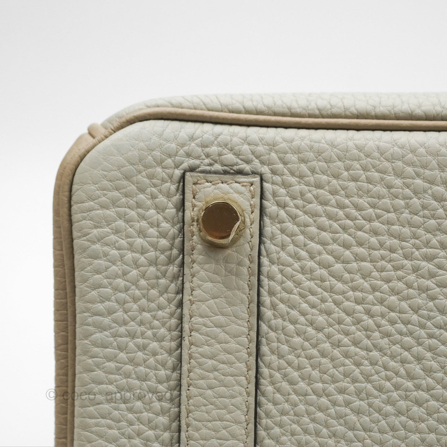 Hermès Birkin 30 Retourne Togo Gold Hardware HSS Gris Perle 80 Gris Tourterelle