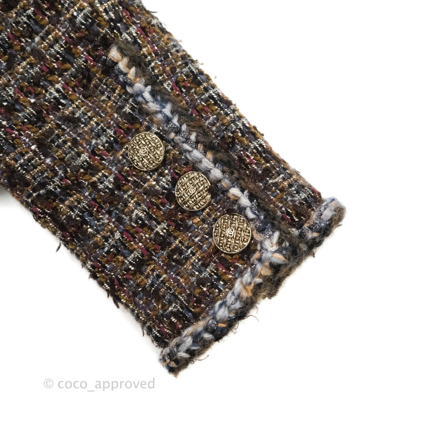 Chanel Tweed Jacket in Brown 2018-19F/W