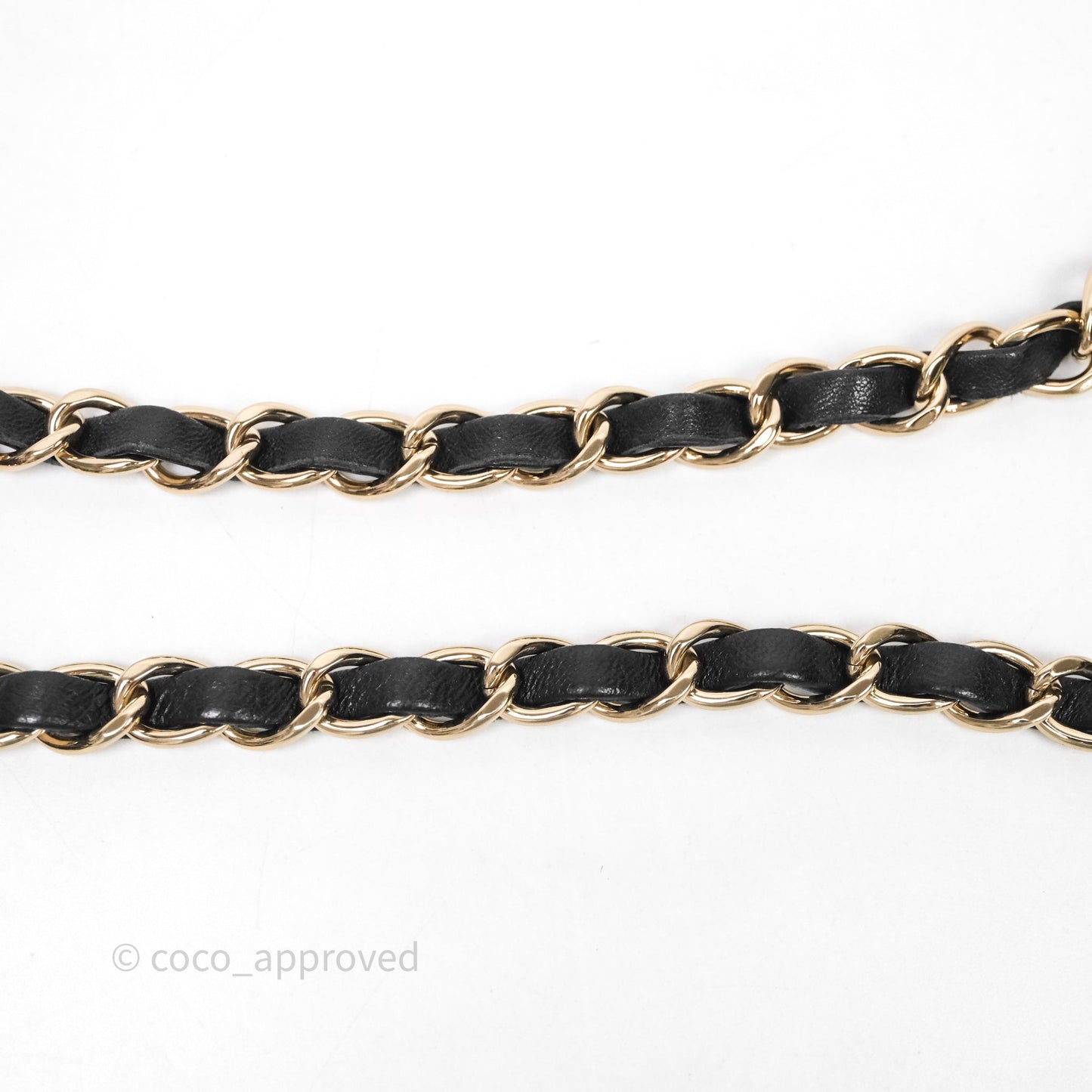 Chanel Small Trendy CC Black Lambskin Gold Hardware