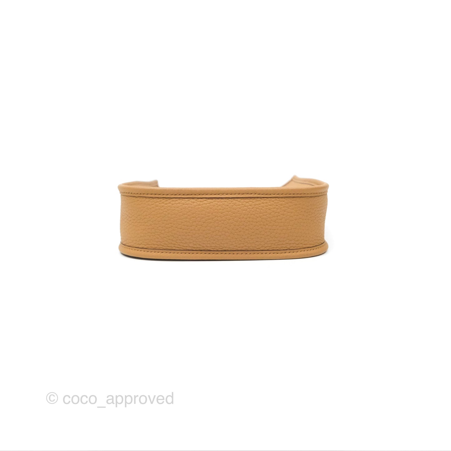 Hermès Mini Evelyne 16 Biscuit 48 Clemence Palladium Hardware