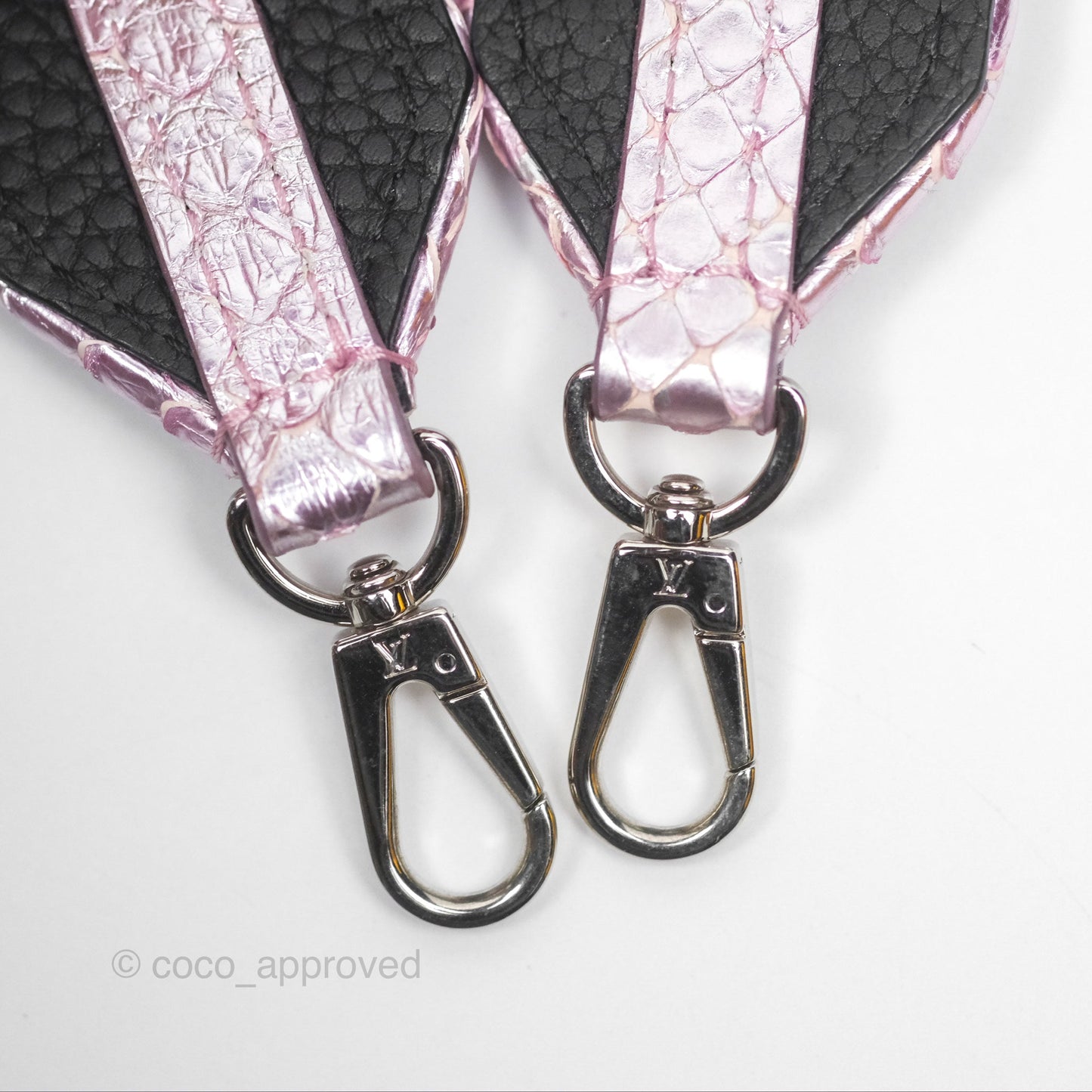 Louis Vuitton Capucines Mini Black in Taurillon Leather and Shiny Python leather
