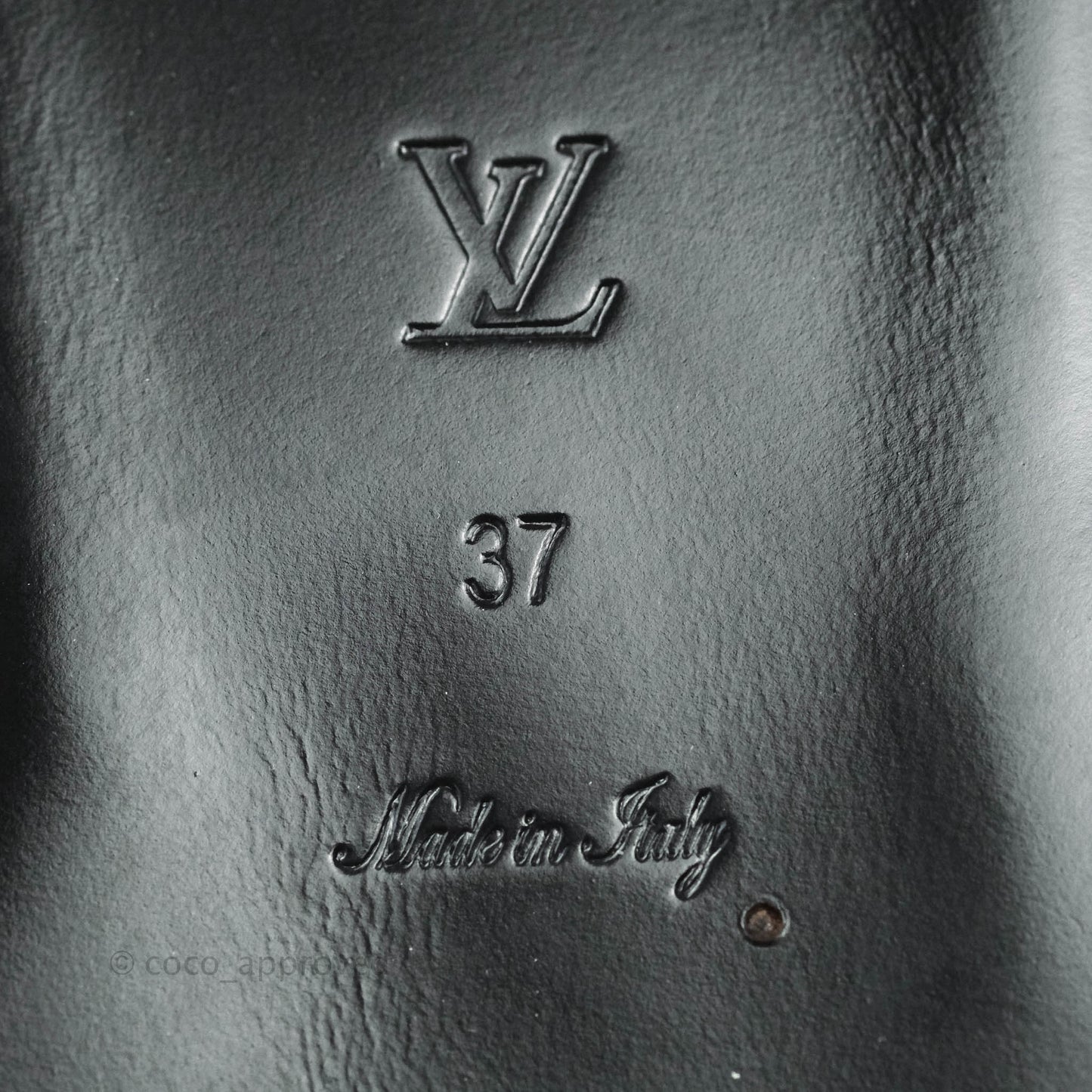 Louis Vuitton Bom Dia Monogram Canvas Orange Lining Flat Mule