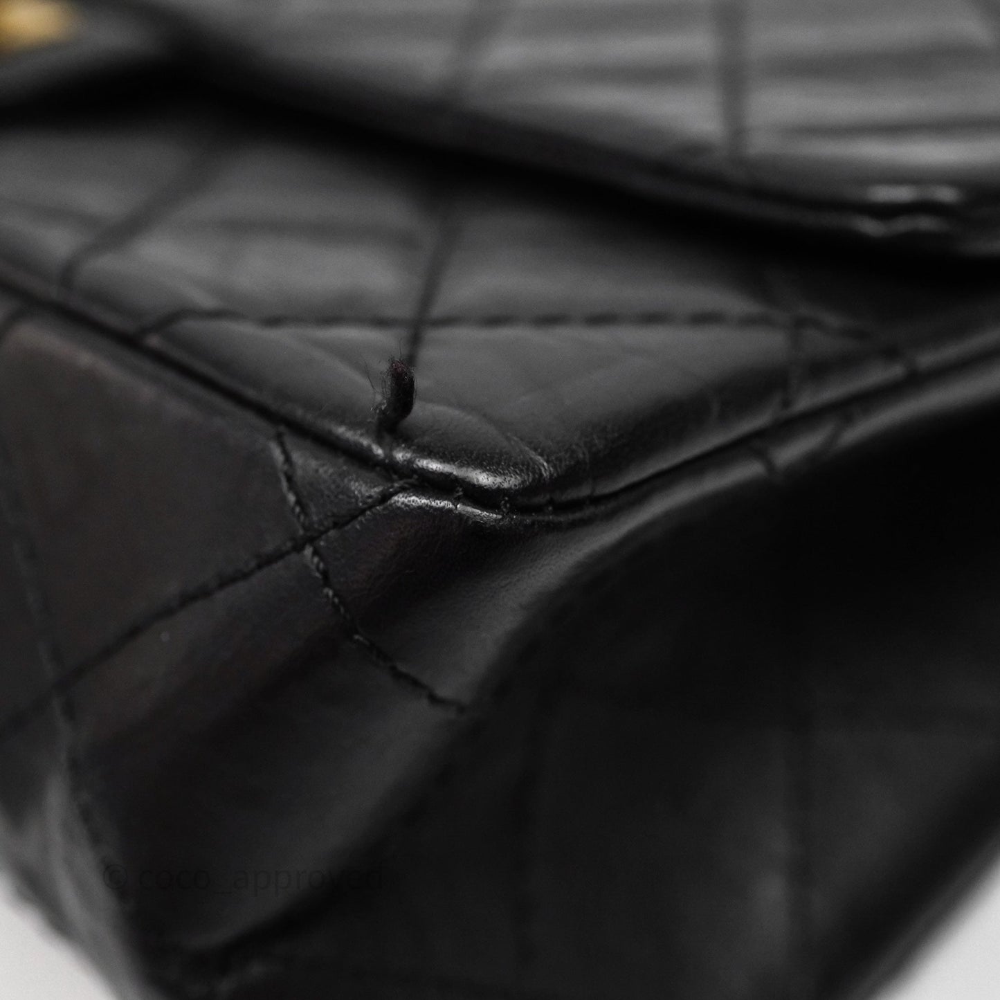 Chanel Reissue Quilted Aged Calfskin Black Gold Hardware 226