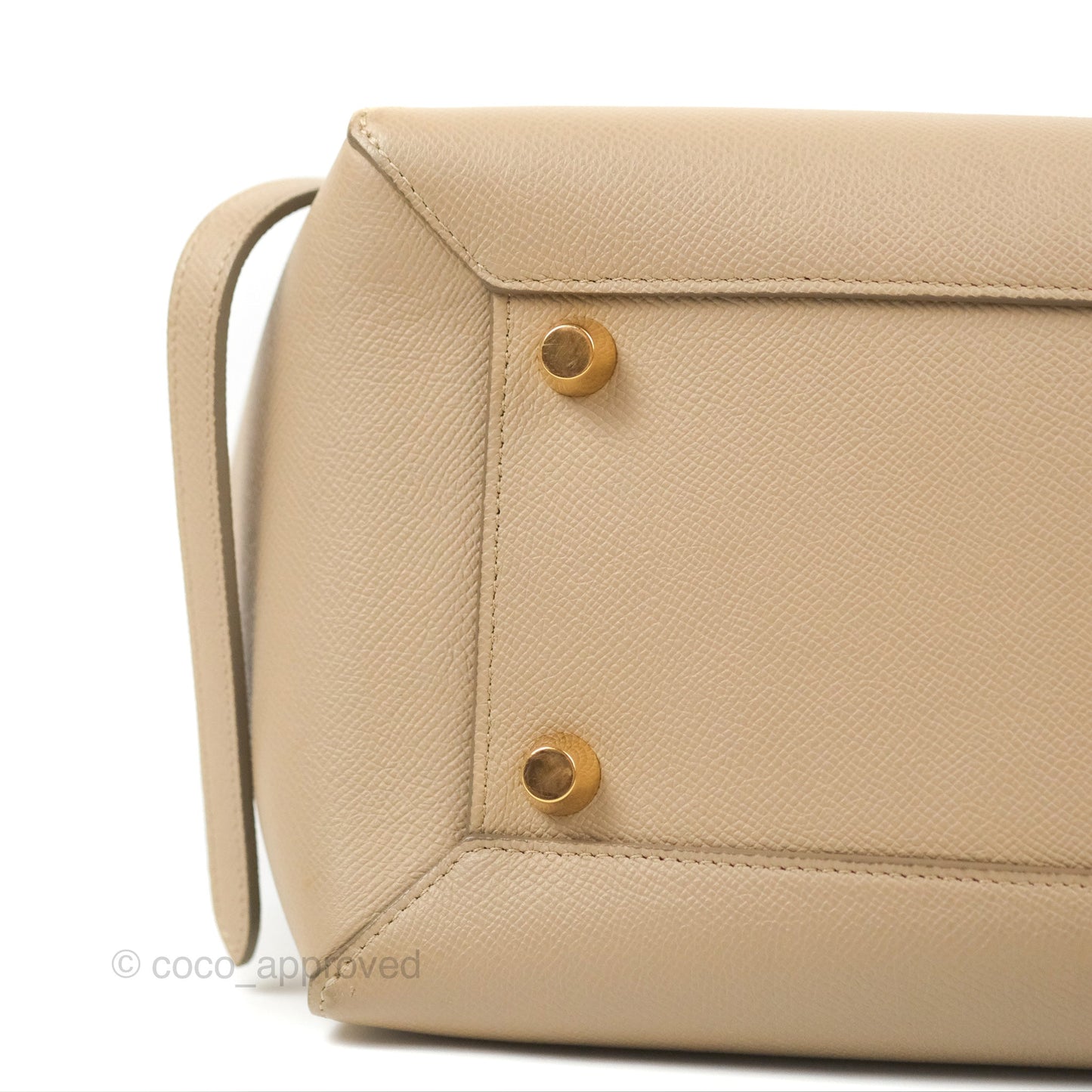 Celine Mini Belt Bag Light Taupe Grained Calfskin Gold Hardware