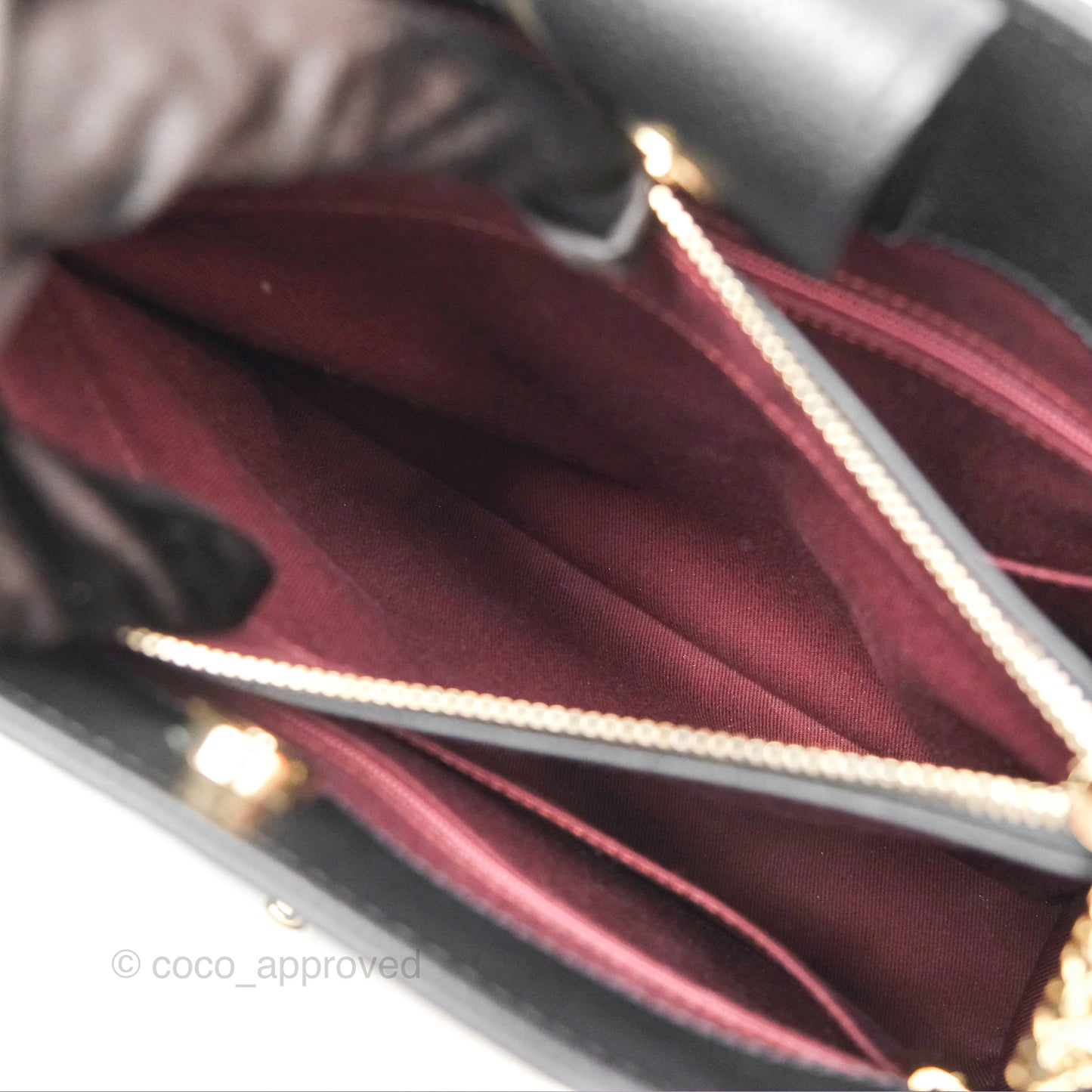 Chanel Small Neo Executive Tote Bag Black Grained Calfskin