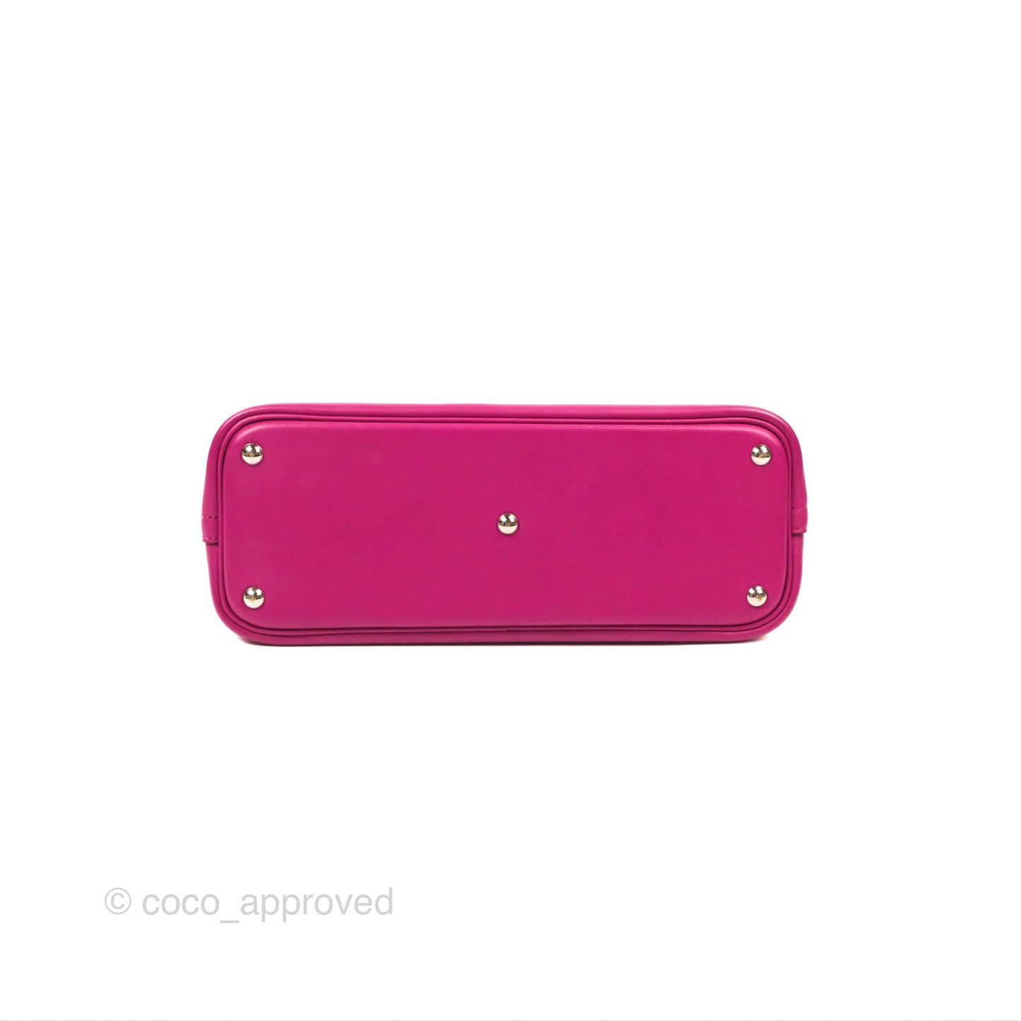Hermès Bolide 27 Rose Pourpre Swift Palladium Hardware
