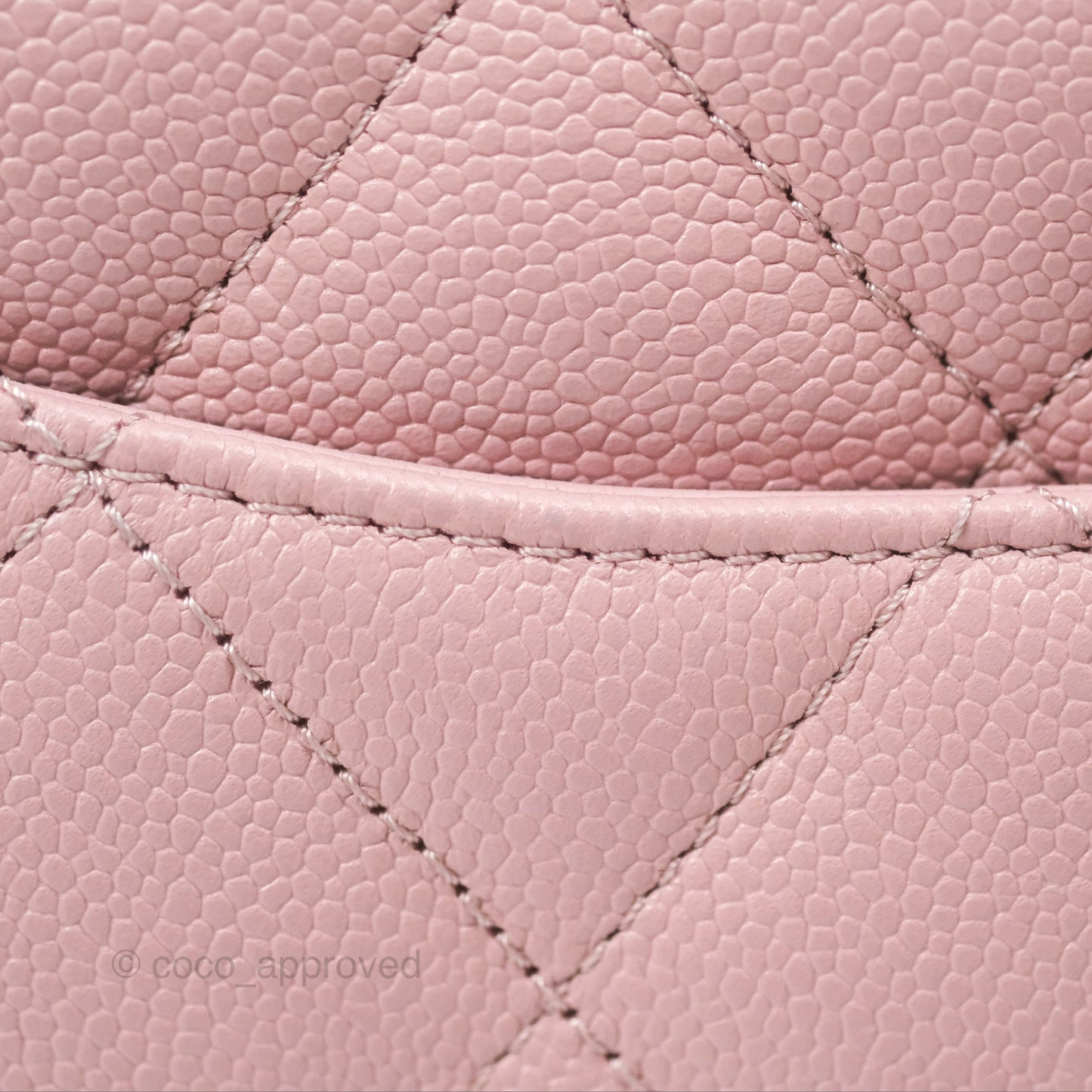 Chanel Mini Flap Bag Heart Adjustable Chain Dusty Pink Caviar Aged Gold Hardware