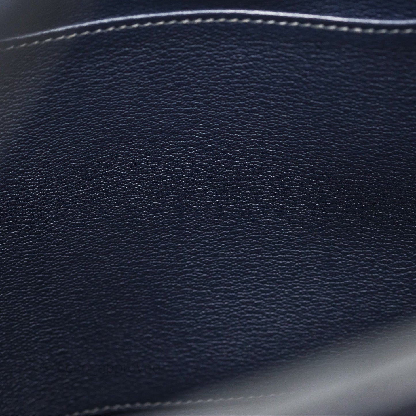 Hermès Birkin 35 Porosus Marine 78 Palladium Hardware