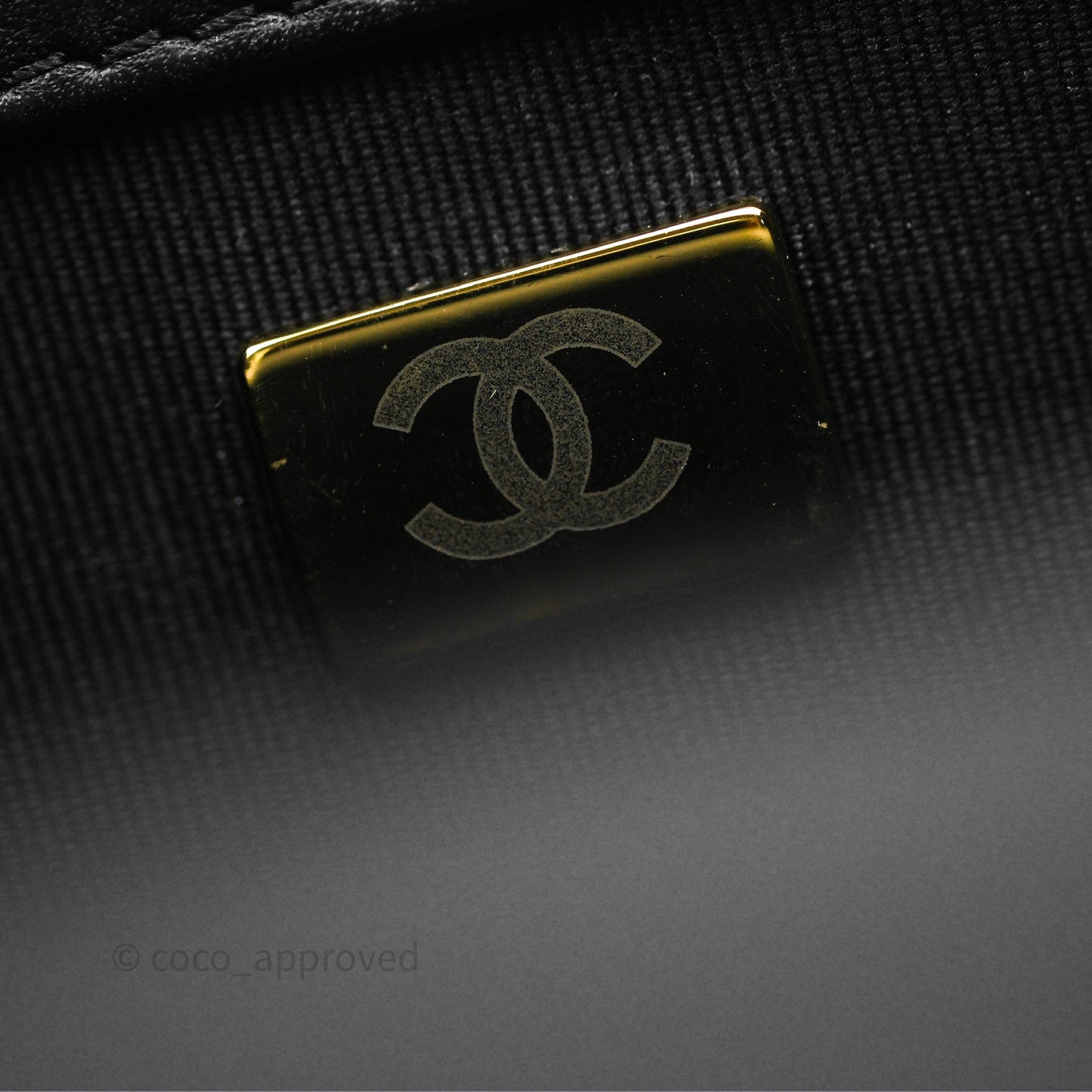 Chanel Small Boy Black Lambskin Aged Gold Hardware