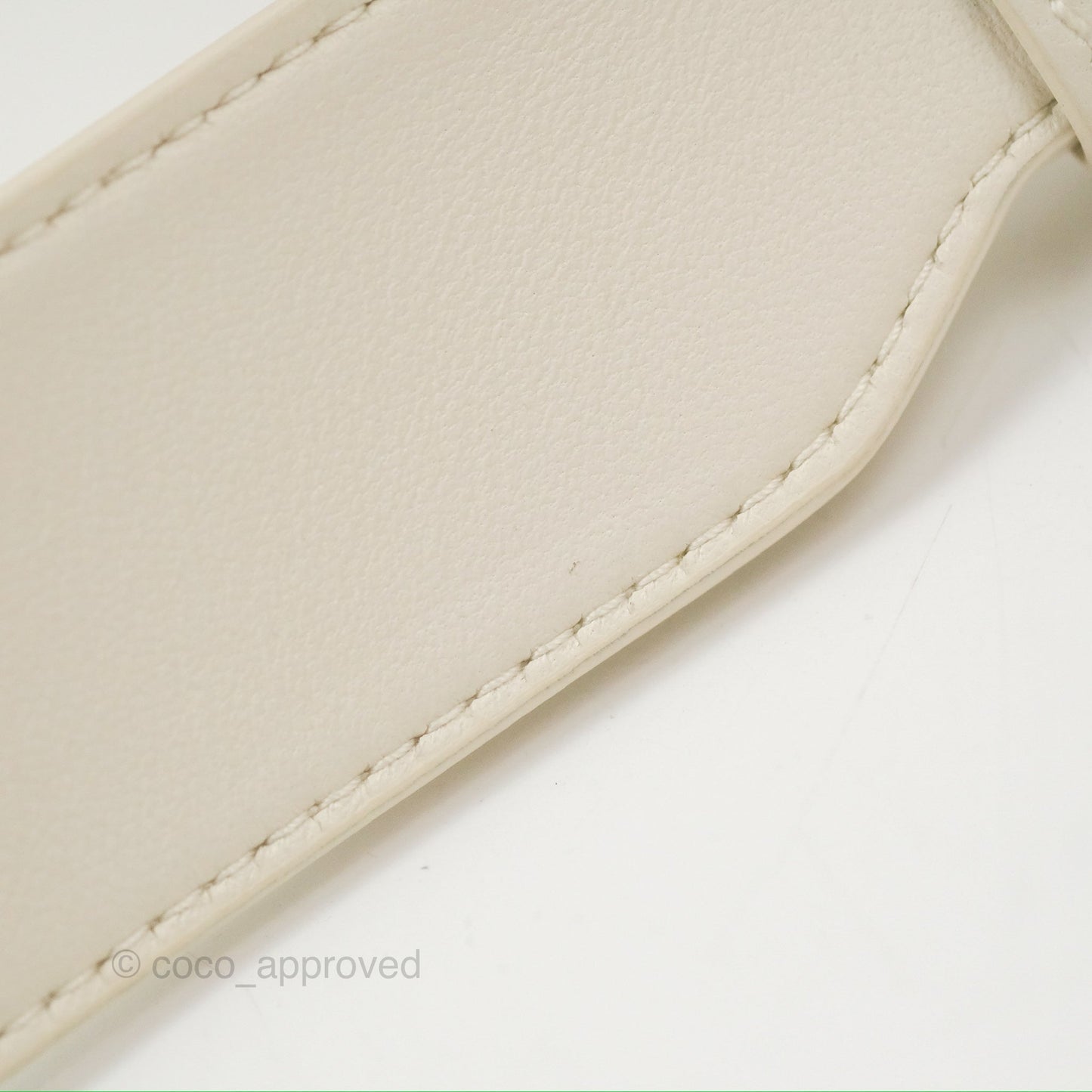 Christian Dior My ABCDior Lady Dior White Cannage Lambskin Gold Hardware