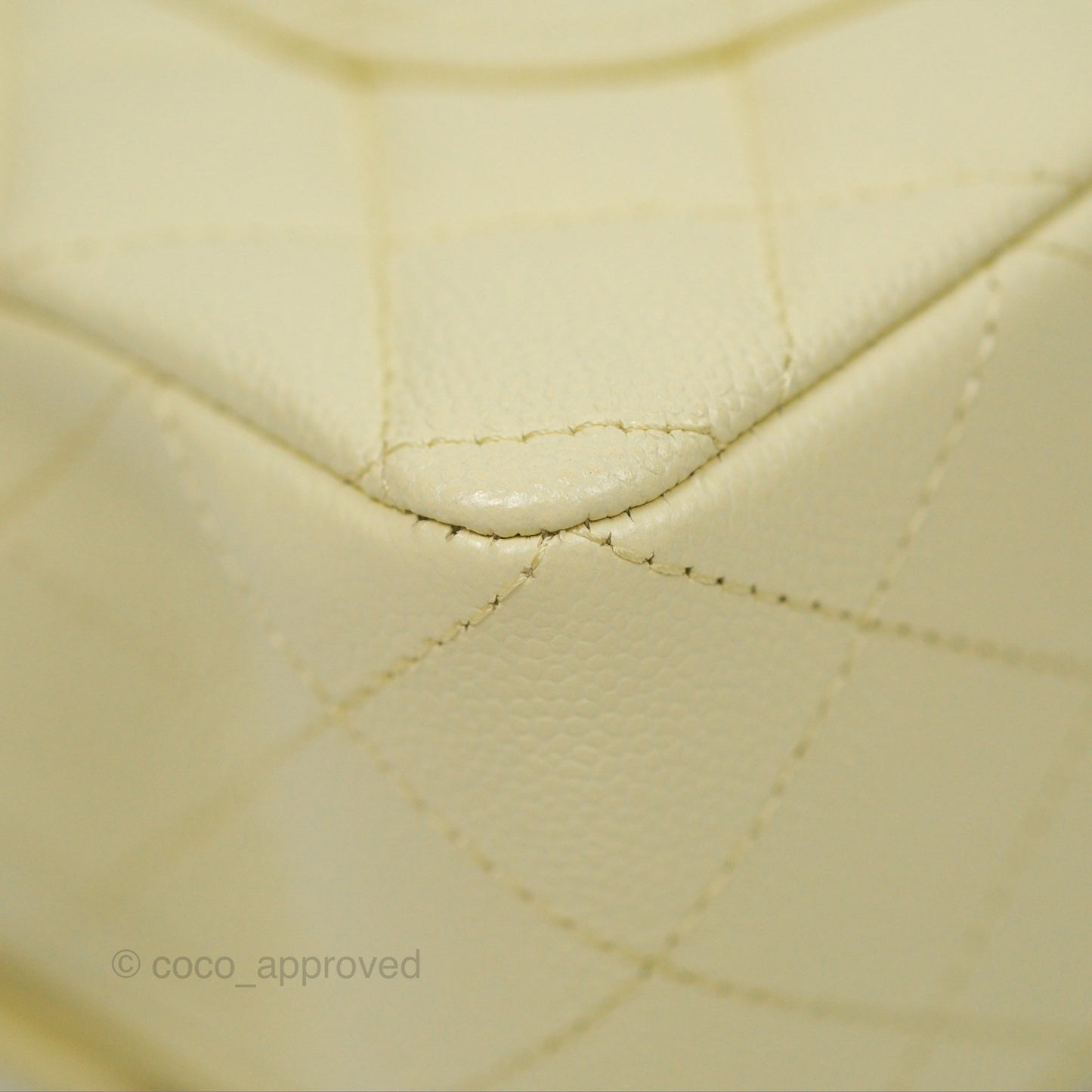 Chanel Small Classic Flap Quilted Yellow Caviar Gold Hardware