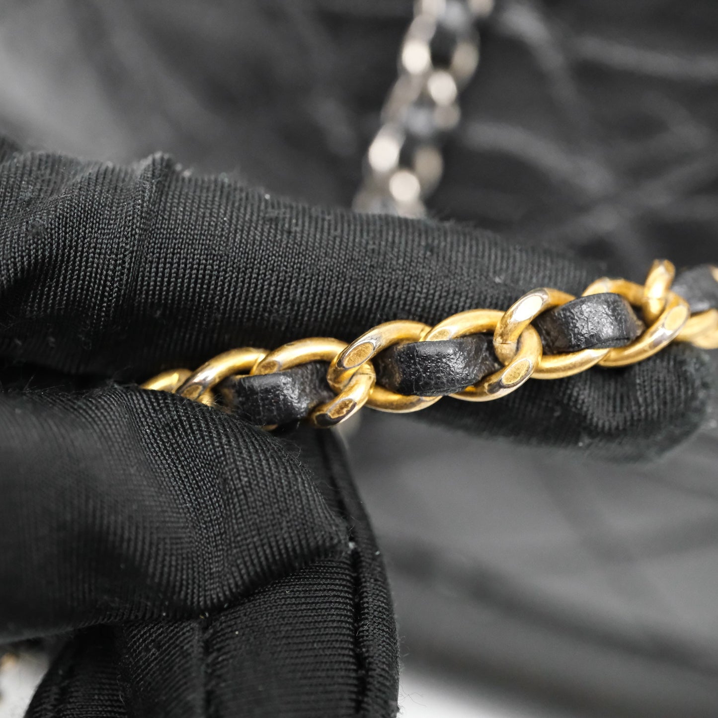 Chanel Small Gabrielle Backpack Black Aged Calfskin
