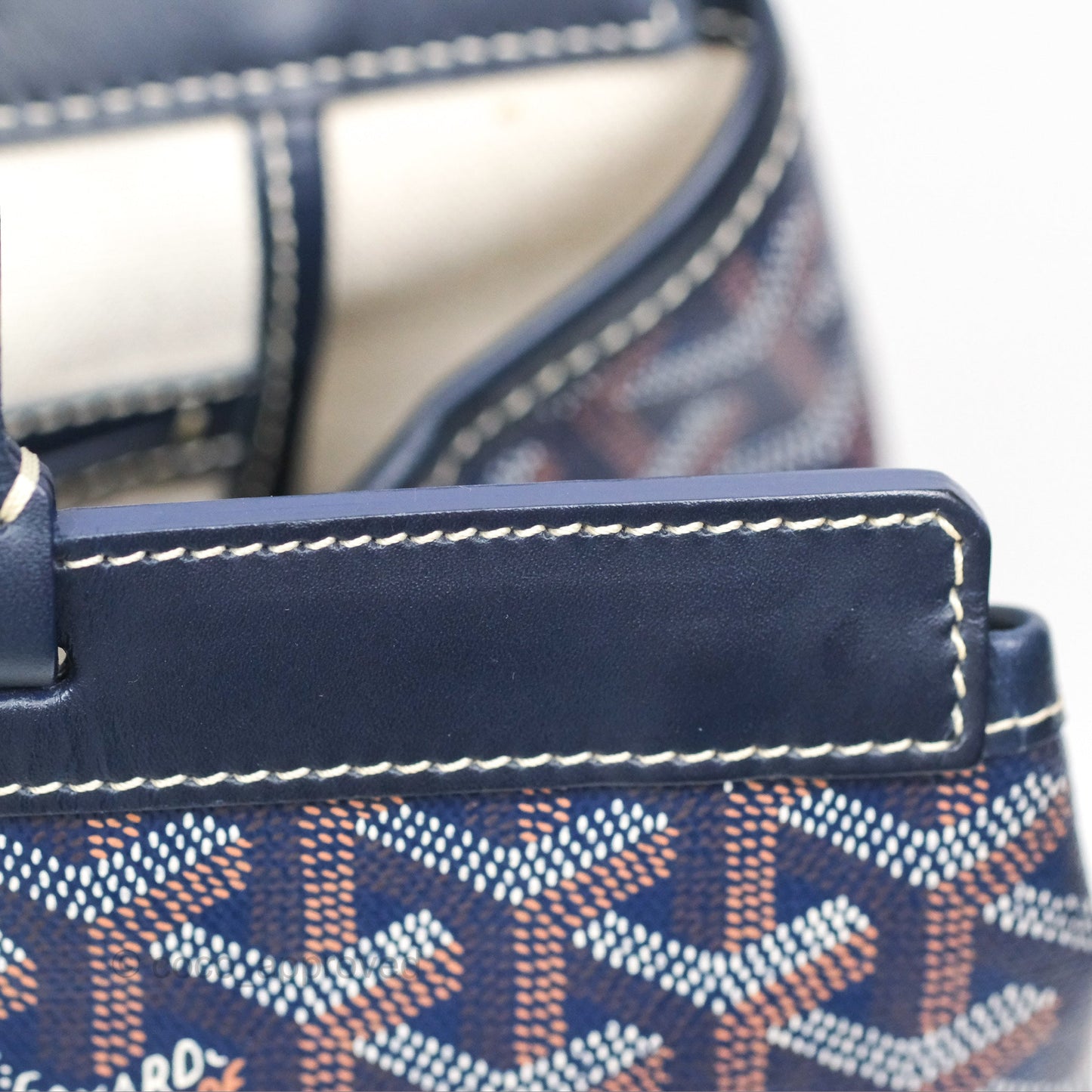 Goyard Goyardine Bellechasse PM Navy