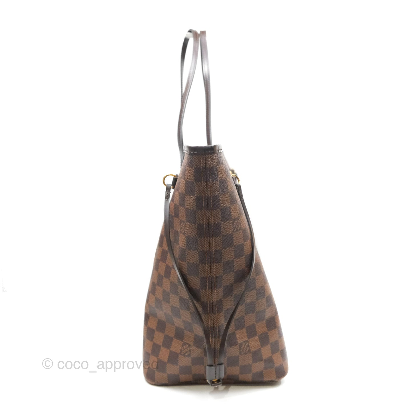 Louis Vuitton Neverfull Tote Bag GM Damier Ebene