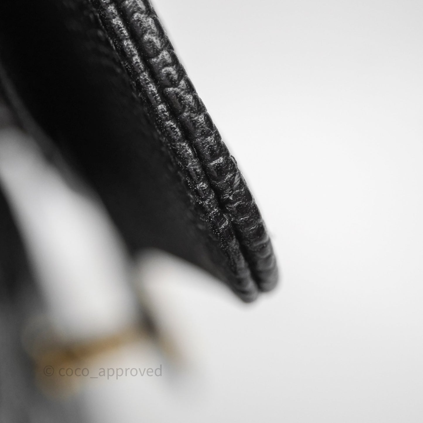 Chanel Classic M/L Medium Flap Quilted Black Caviar Gold Hardware