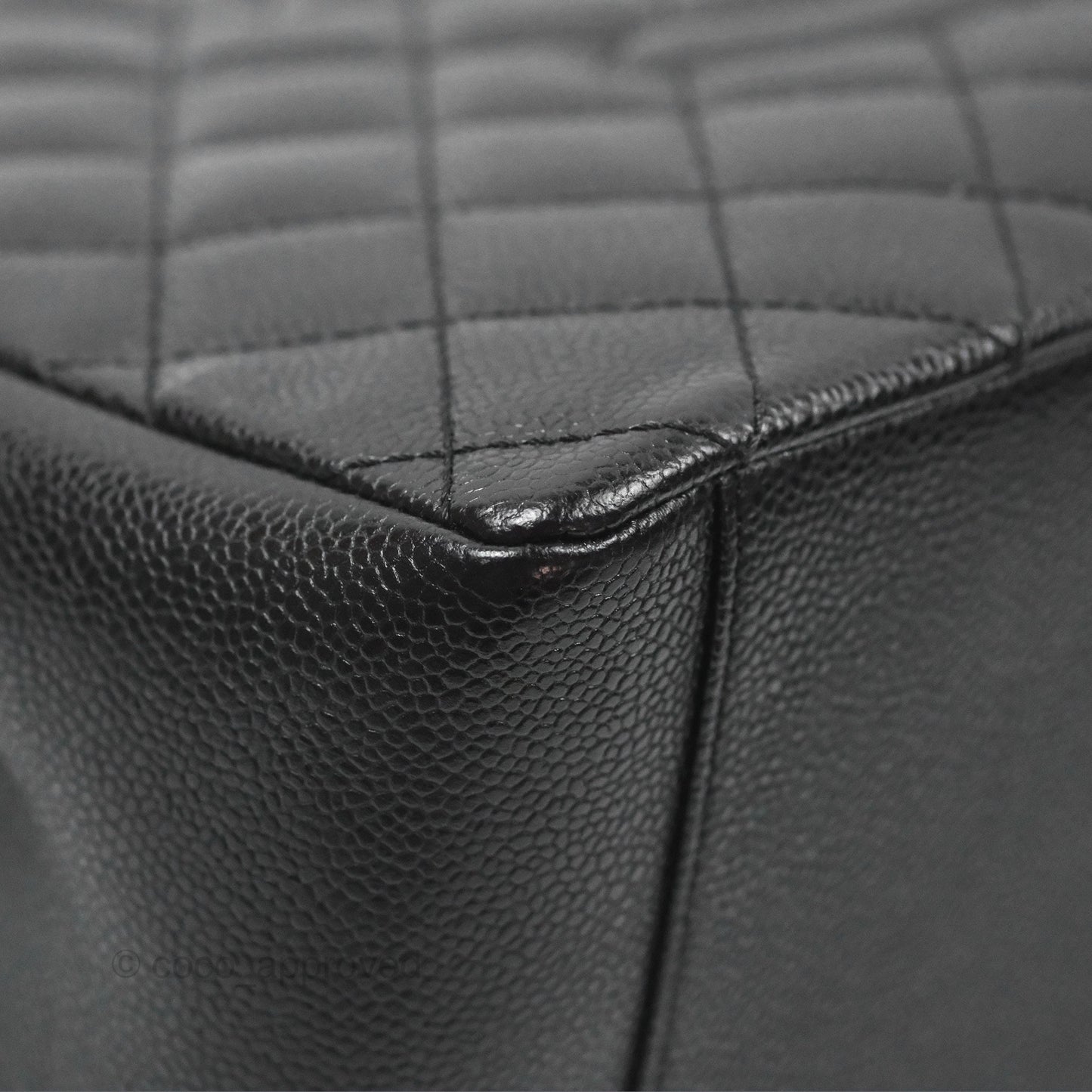 Chanel GST Black Caviar Gold Hardware