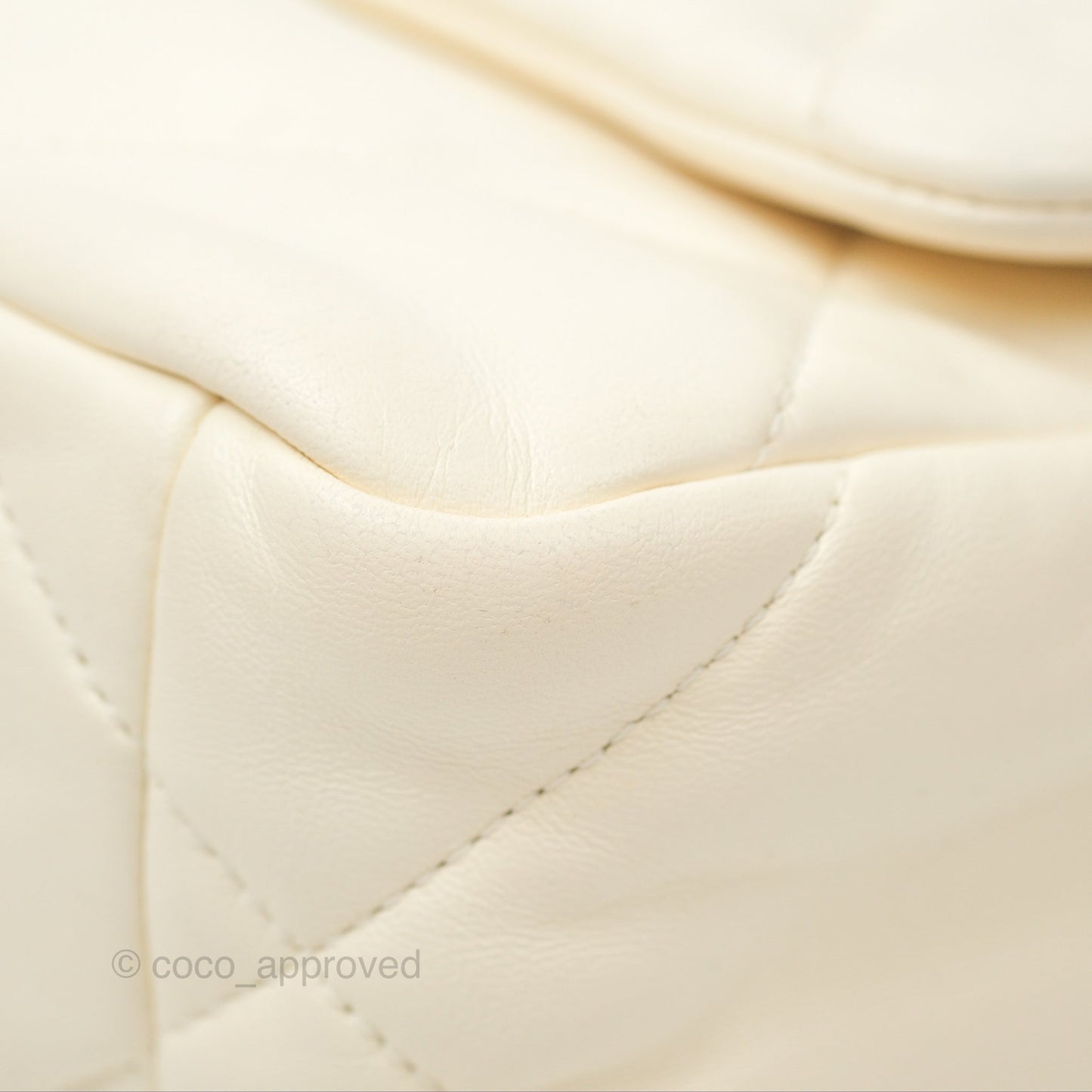 Chanel 19 Small Ivory Cream Mixed Hardware