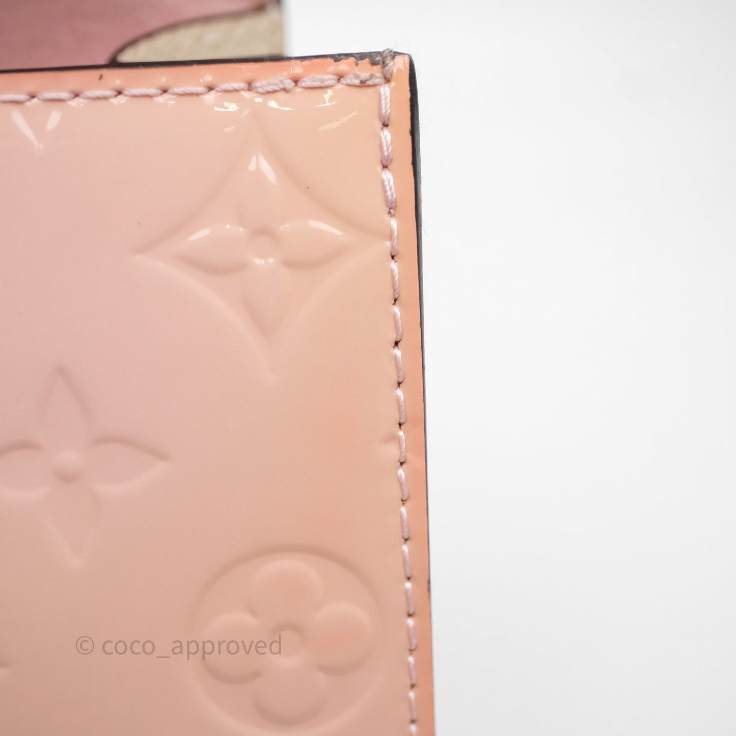 Louis Vuitton Spring Street Vernis Epi Monogram Rose Ballerine
