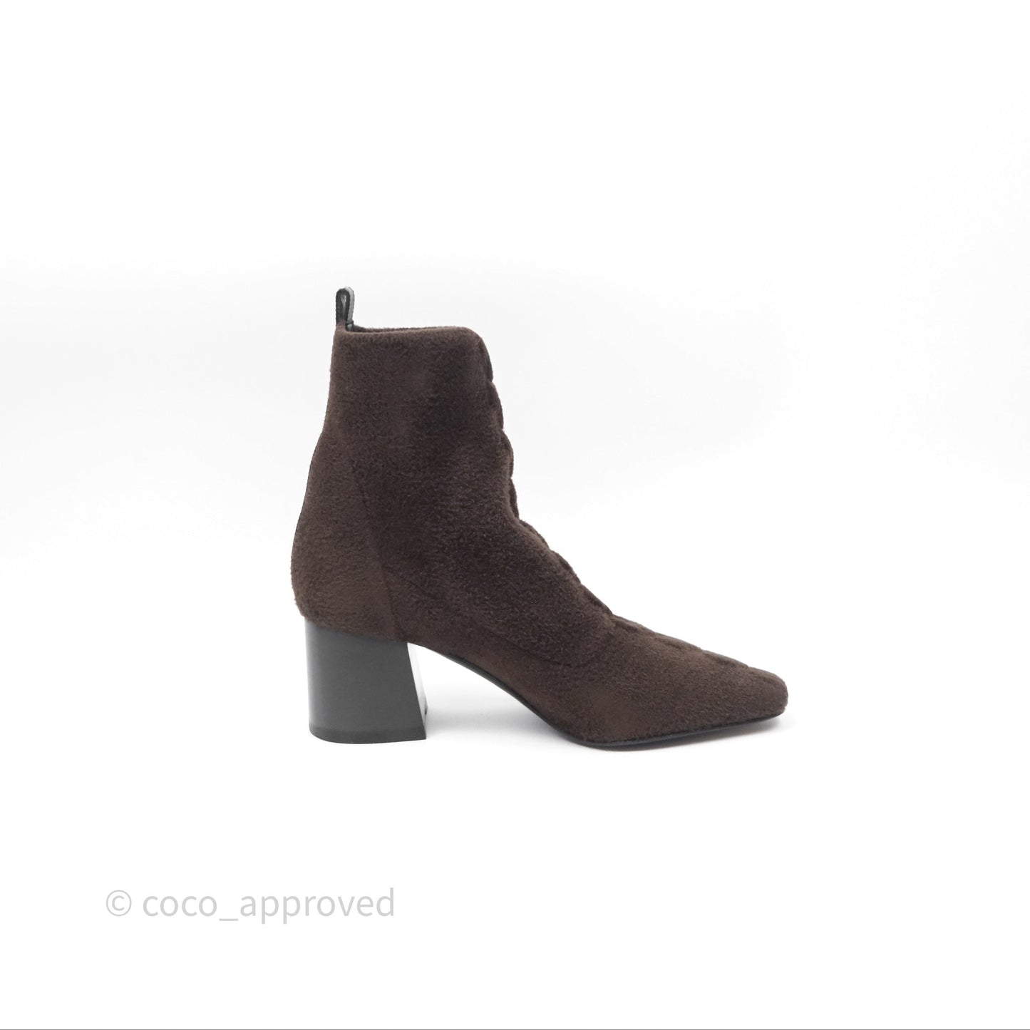 Hermès Volver 60 Ankle Boots Marron/ Noir