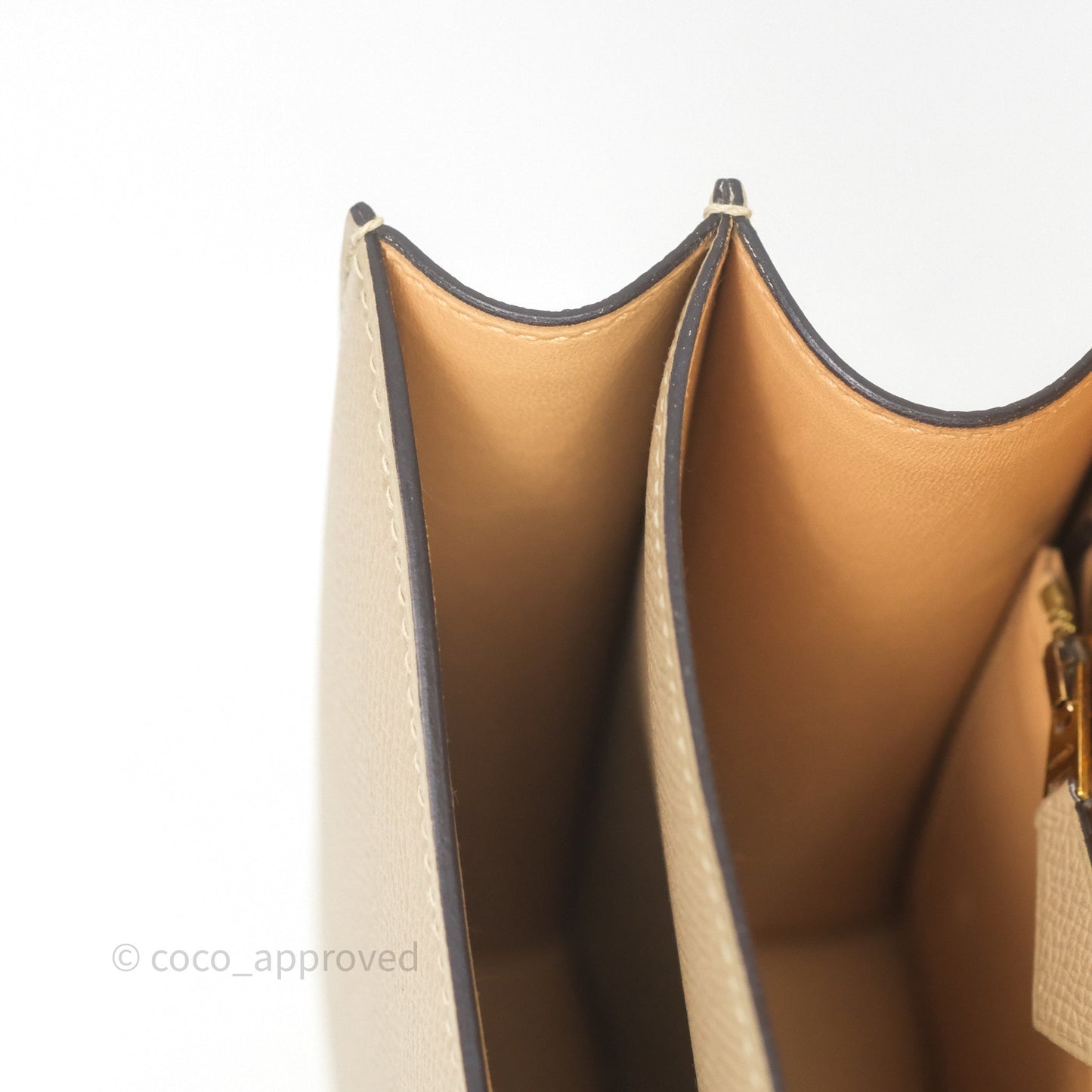 Hermès Constance 24 Trench S2/ Naturel 27 Epsom Gold Hardware
