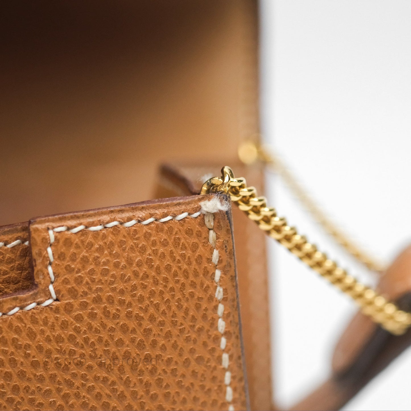 Hermès Vintage Lydie Gold Bag Gold Hardware