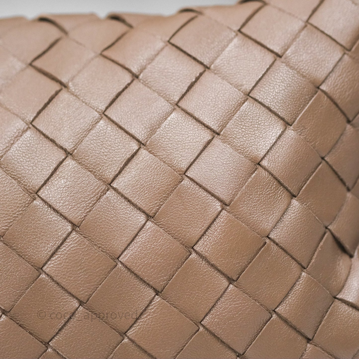 Bottega Veneta Small Jodie Bag Intrecciato Brown Lambskin Gold Hardware