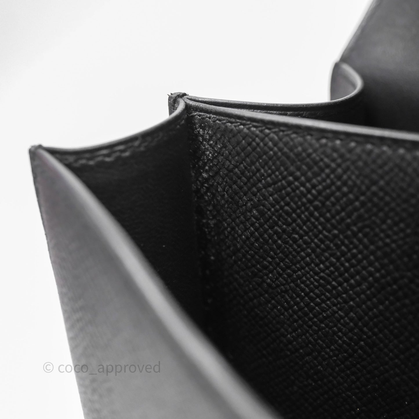 Hermès Constance 24 Noir 89 Epsom Gold Hardware