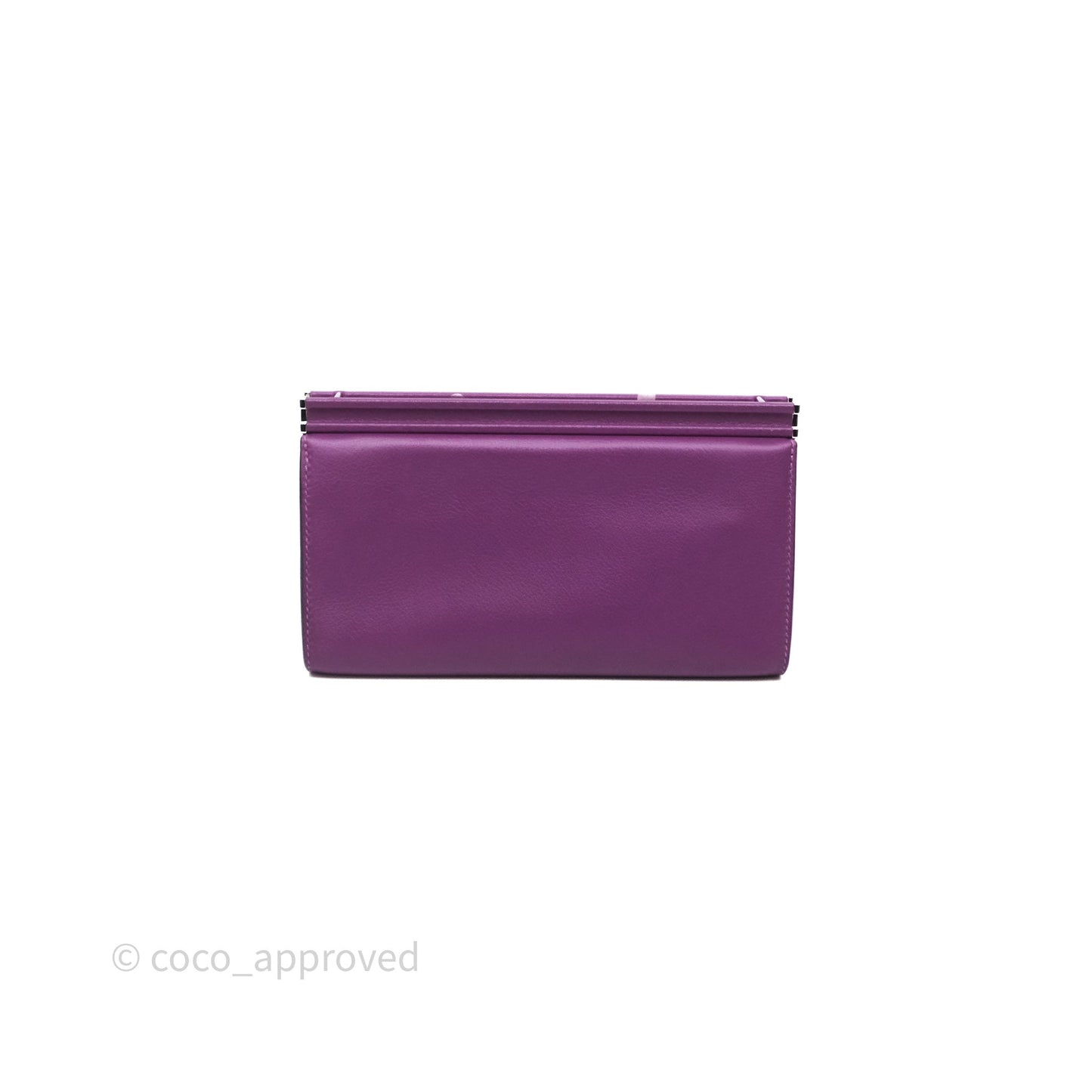 Hermes Clic H Bag Anemone P9 Veau Evercolor Palladium Hardware