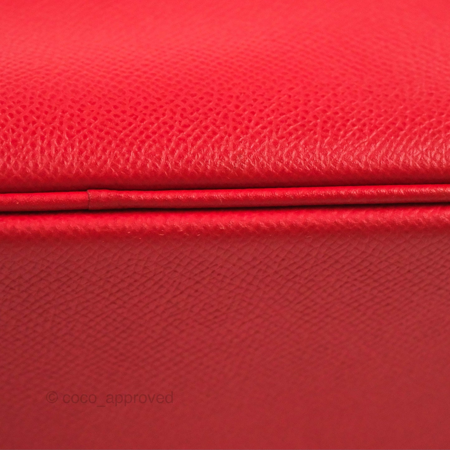 Hermès Candy Birkin 30 Rouge Casque/Blue Thalassa Epsom Permabrass Hardware