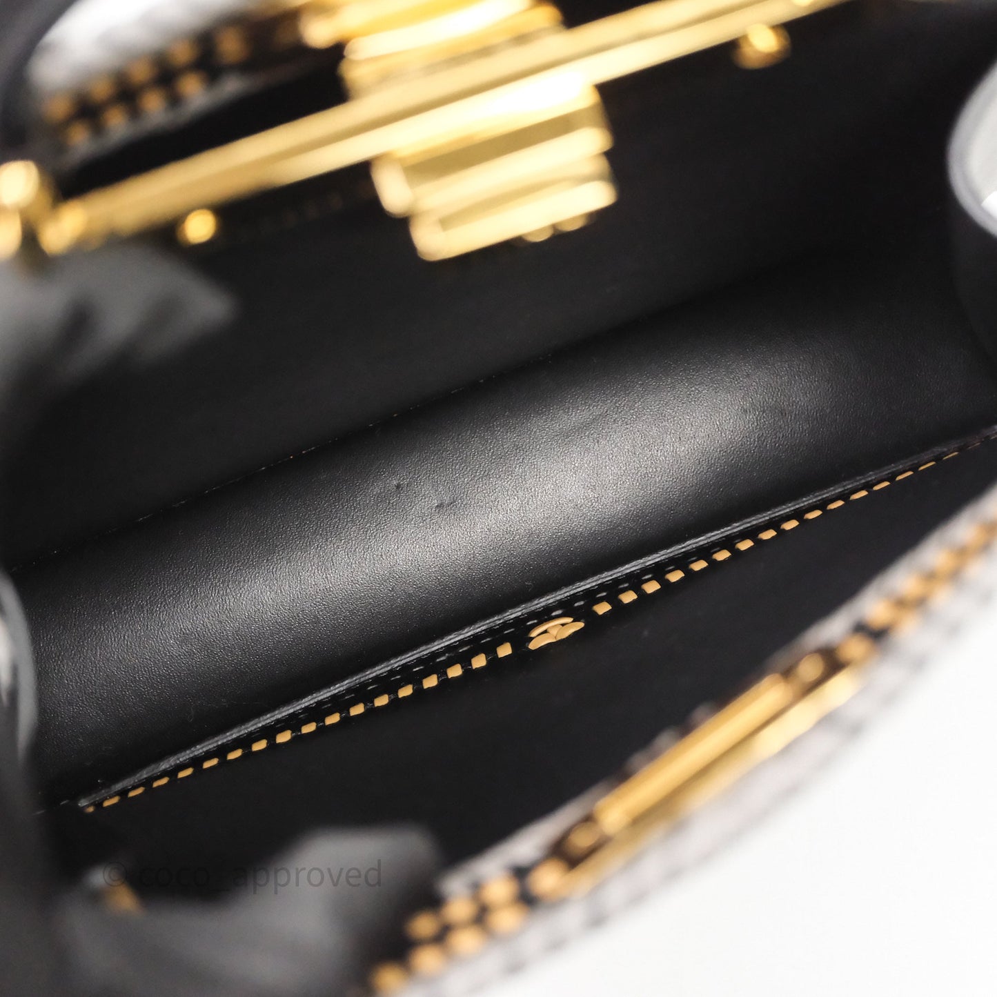 Fendi Small Peekaboo Iseeu Black/ Grey
