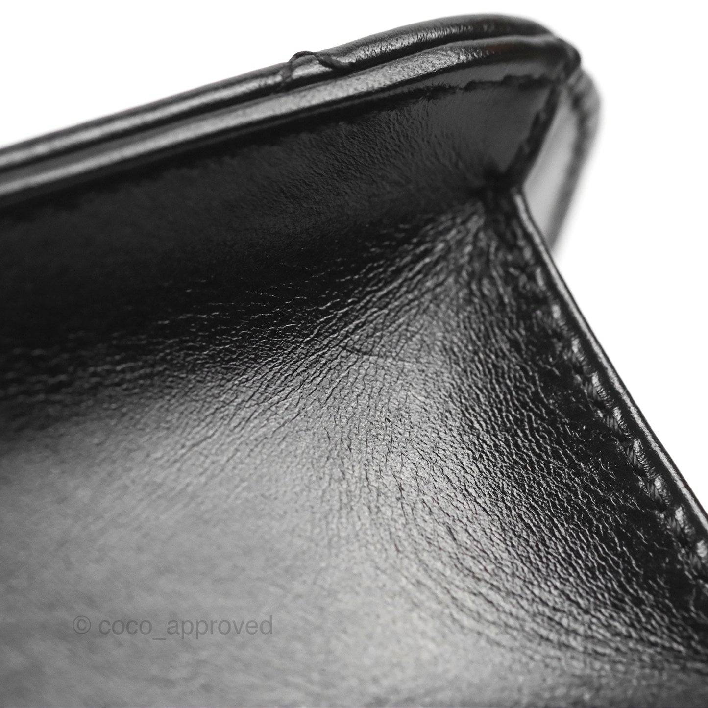Chanel Mini Diana Flap Bag Black Calfskin Aged Gold Hardware 21B