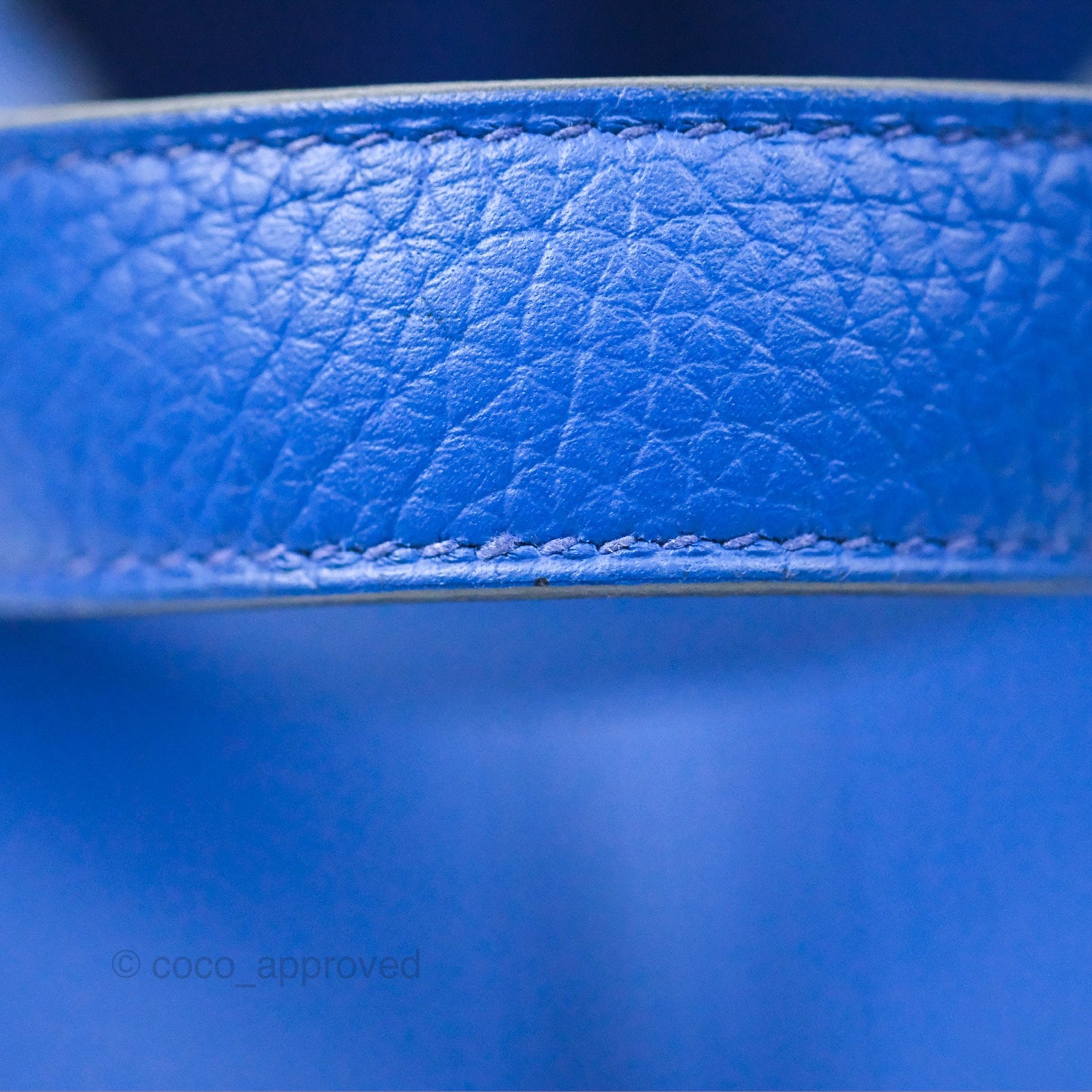 Hermès Picotin 18 Bleu Royal Clemence Gold Hardware