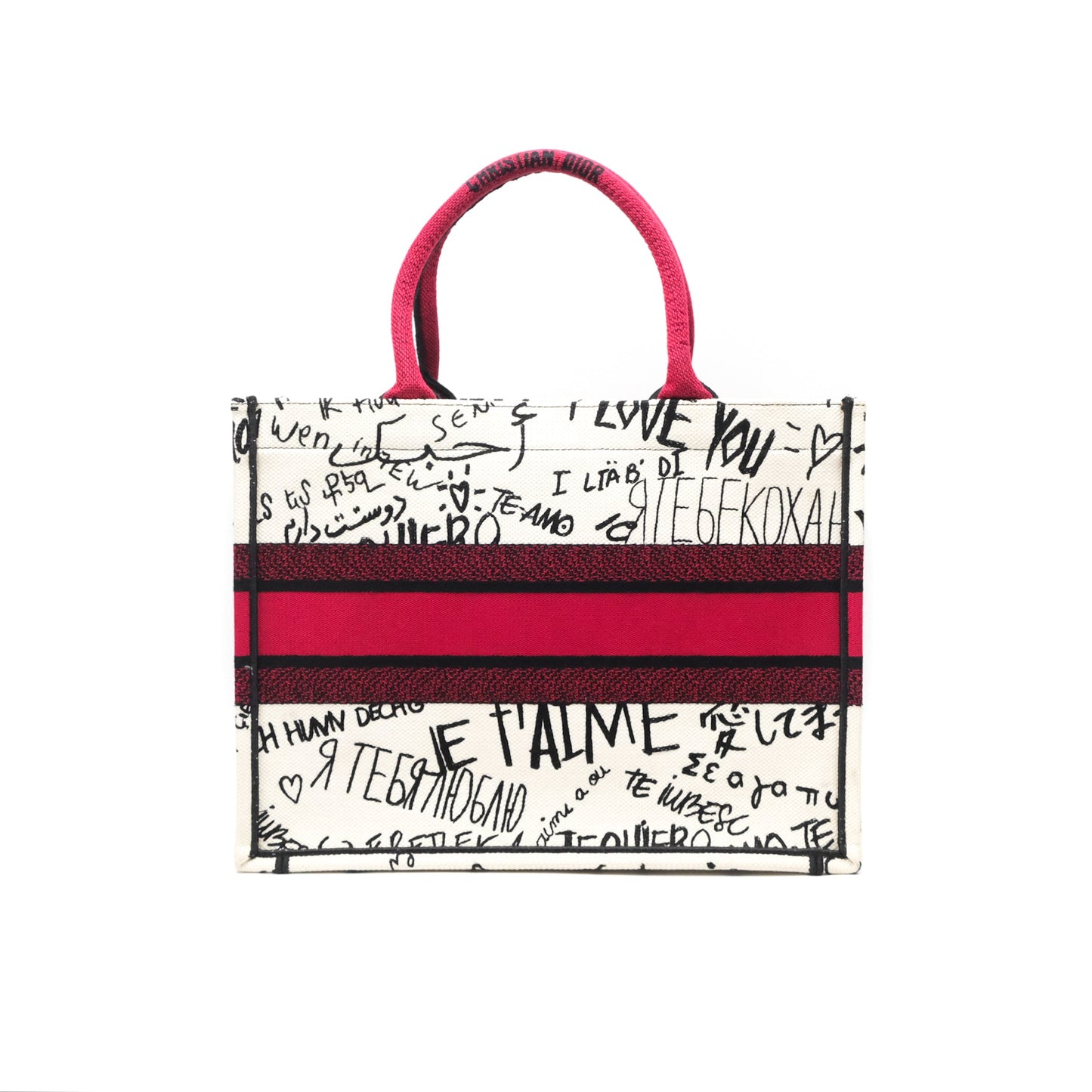 Christian Dior Medium Book Tote DiorAmour 2020 Limited Edition