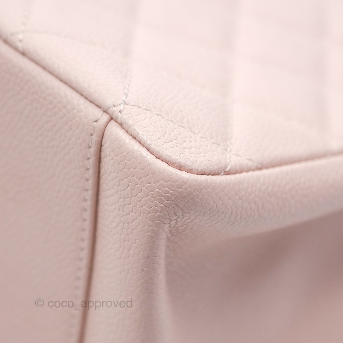 Chanel GST Pink Caviar Silver Hardware