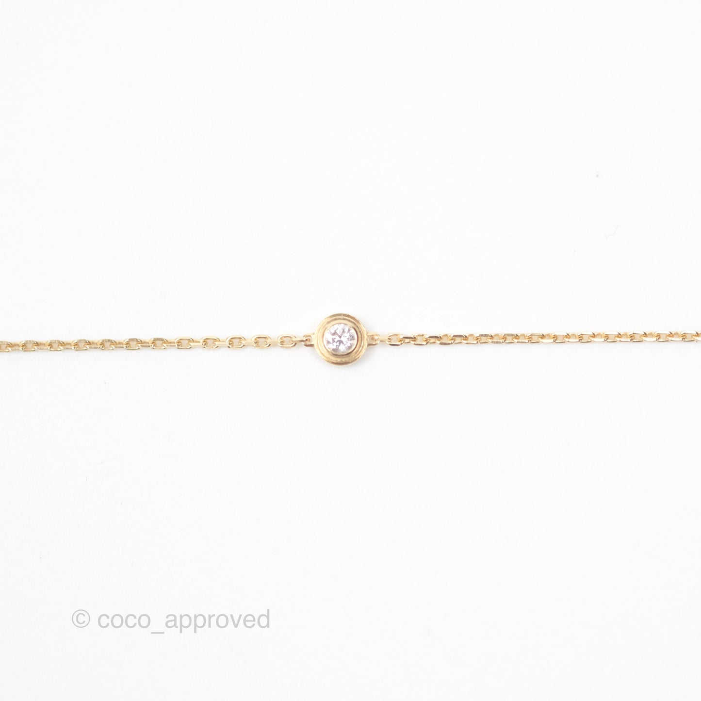 Cartier d'Amour Bracelet XS Yellow Gold Diamond