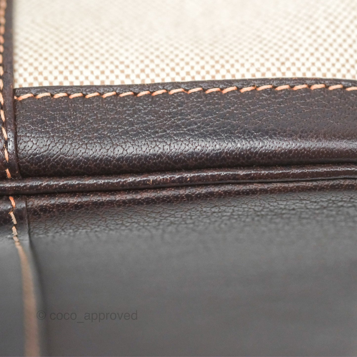 Hermès Garden Party 30 Canvas Brown/ Natural