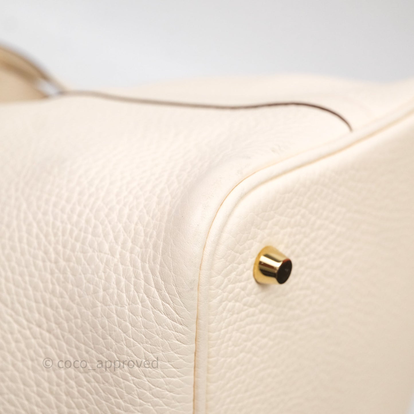 Hermès Picotin 22 Nata I2 Clemence Gold Hardware