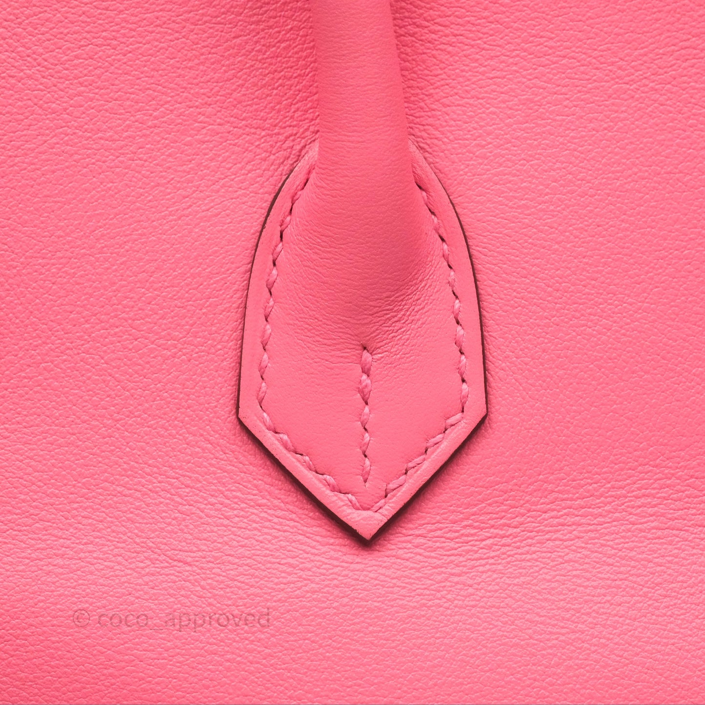 Hermès Birkin 25 Retourne Rose Azalee 8W Swift Palladium Hardware