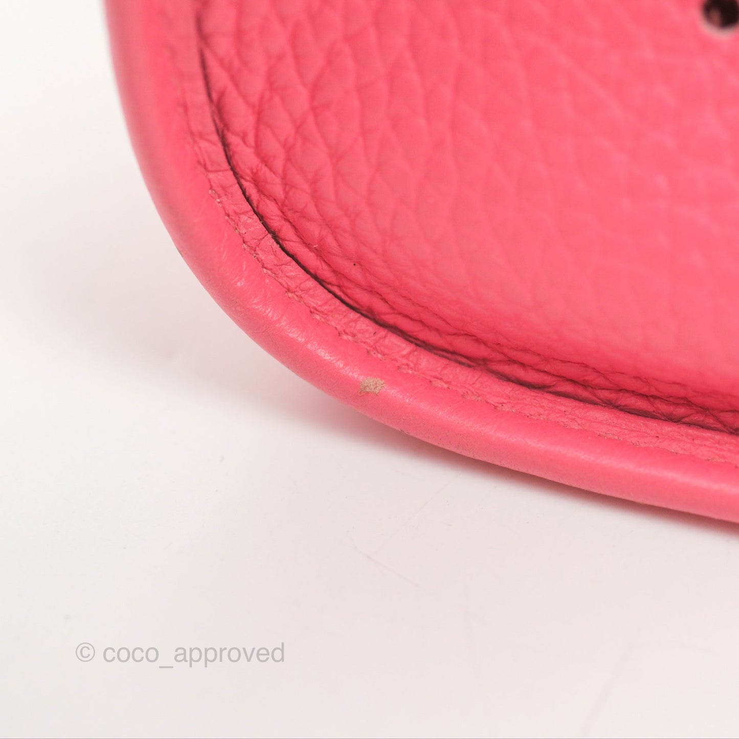 Hermès Mini Evelyne 16 Rose Azalee Clemence Palladium Hardware