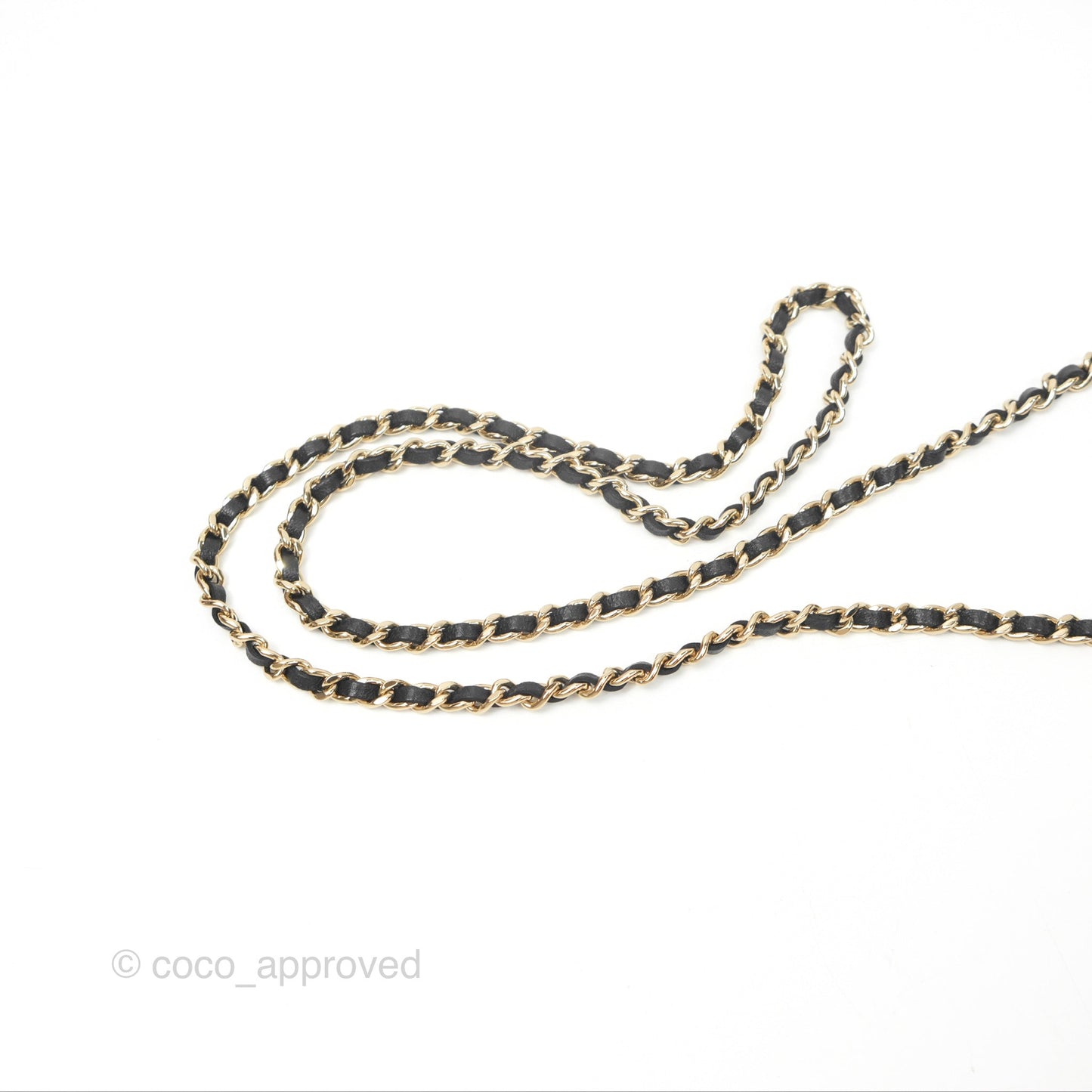 Chanel Top Handle Clutch with Chain Black Lambskin Gold Hardware 22A