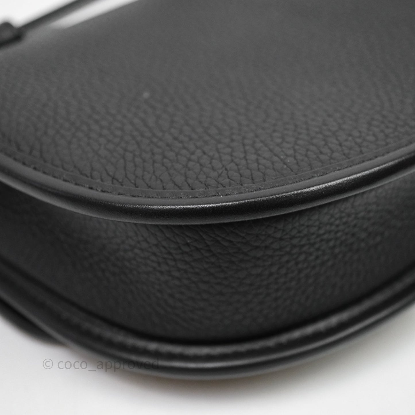 Dior Men's Mini Gallop Bag Black Grained Calfskin