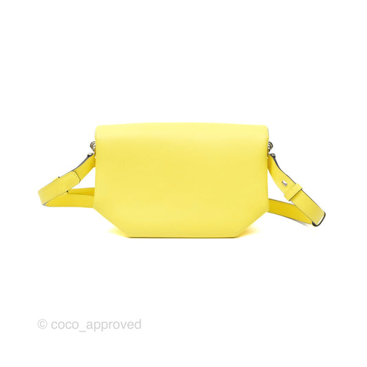 Hermes Opli Bag Lime Yellow Novillo