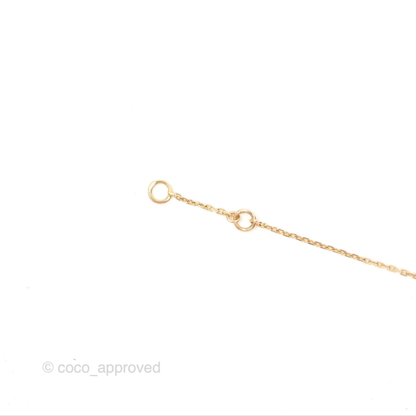 Van Cleef & Arpels Sweet Alhambra Bracelet Rose Gold Red Carnelian